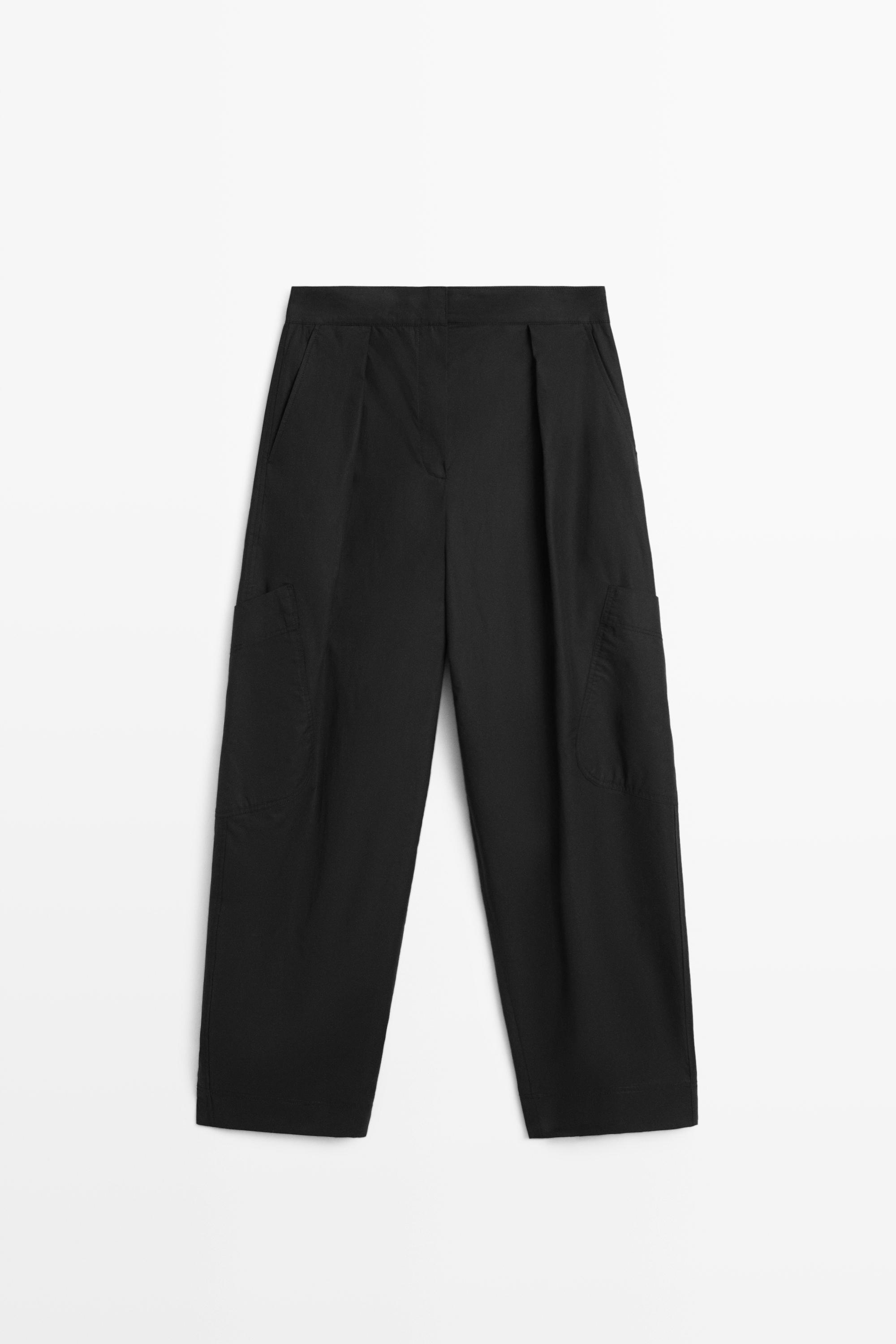 Barrel fit cargo pants