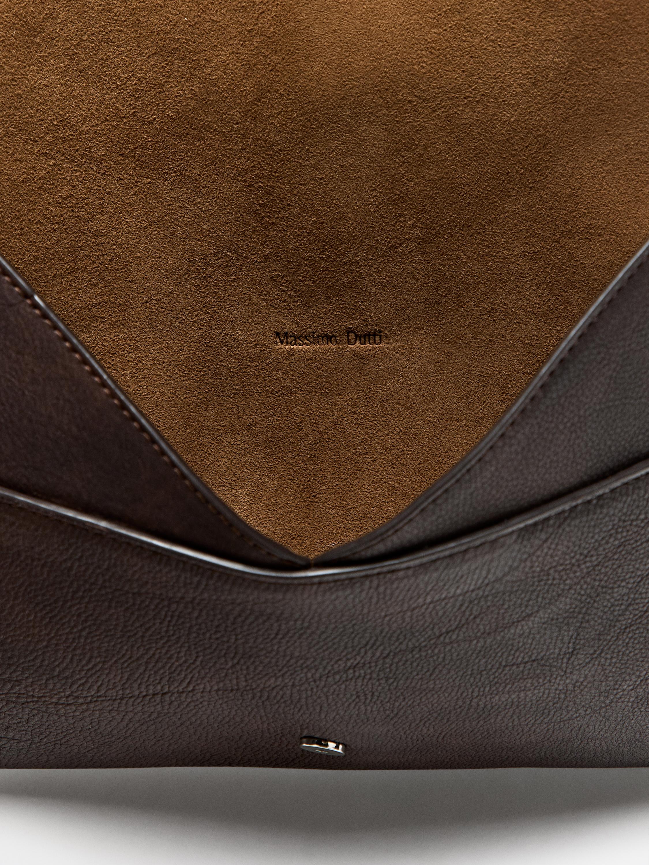 Nappa leather iPad case