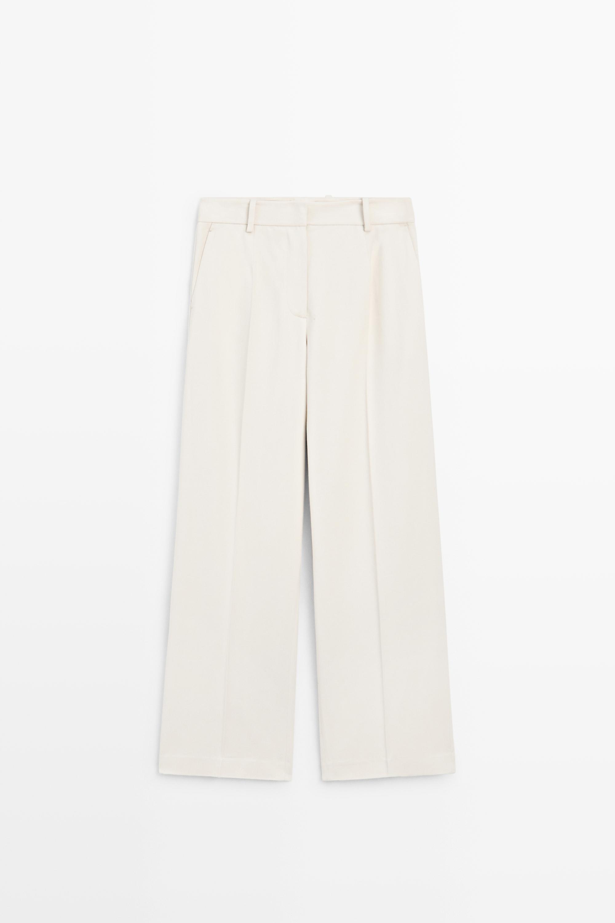 Flowing wide-leg pants