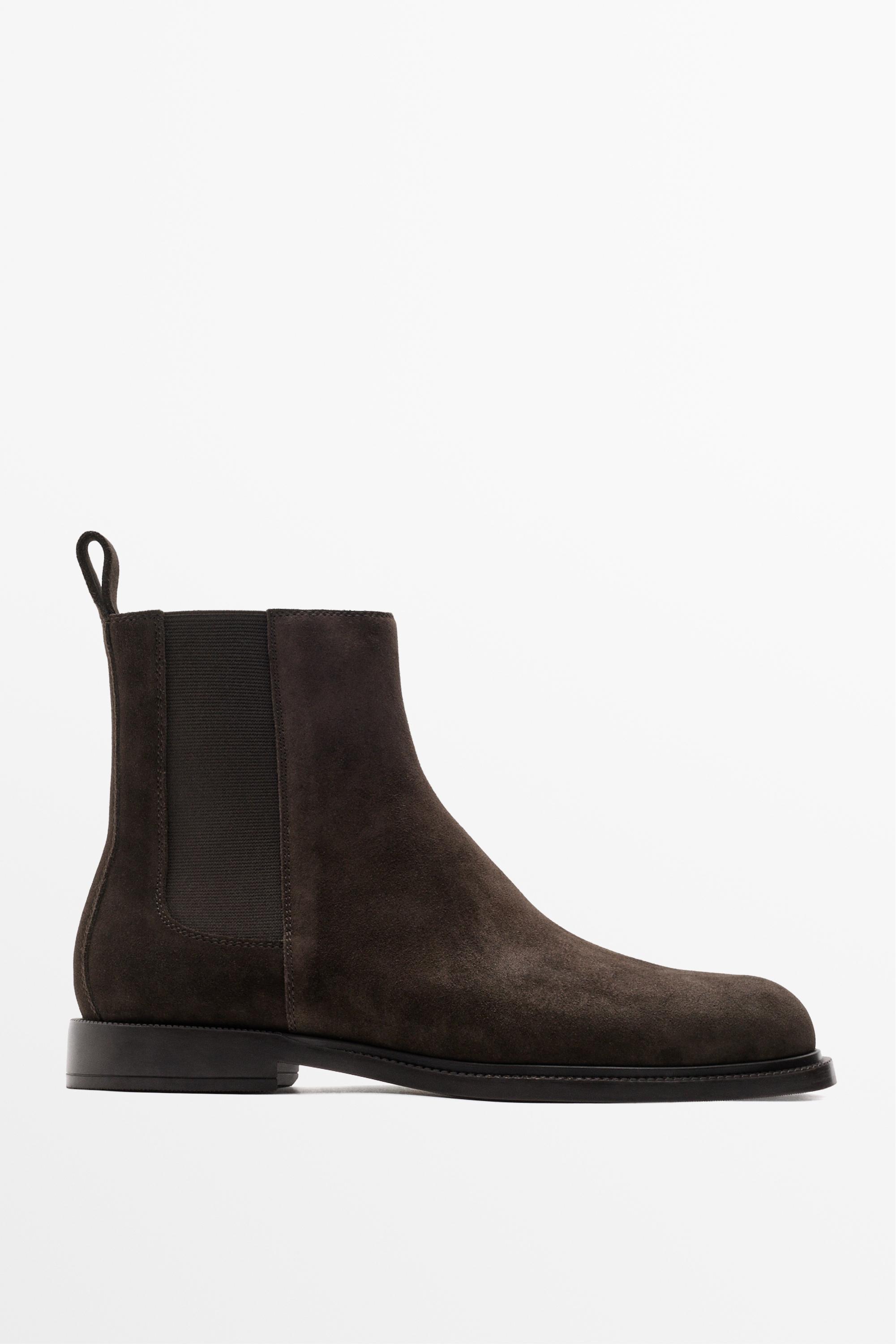 Leather Chelsea ankle boots