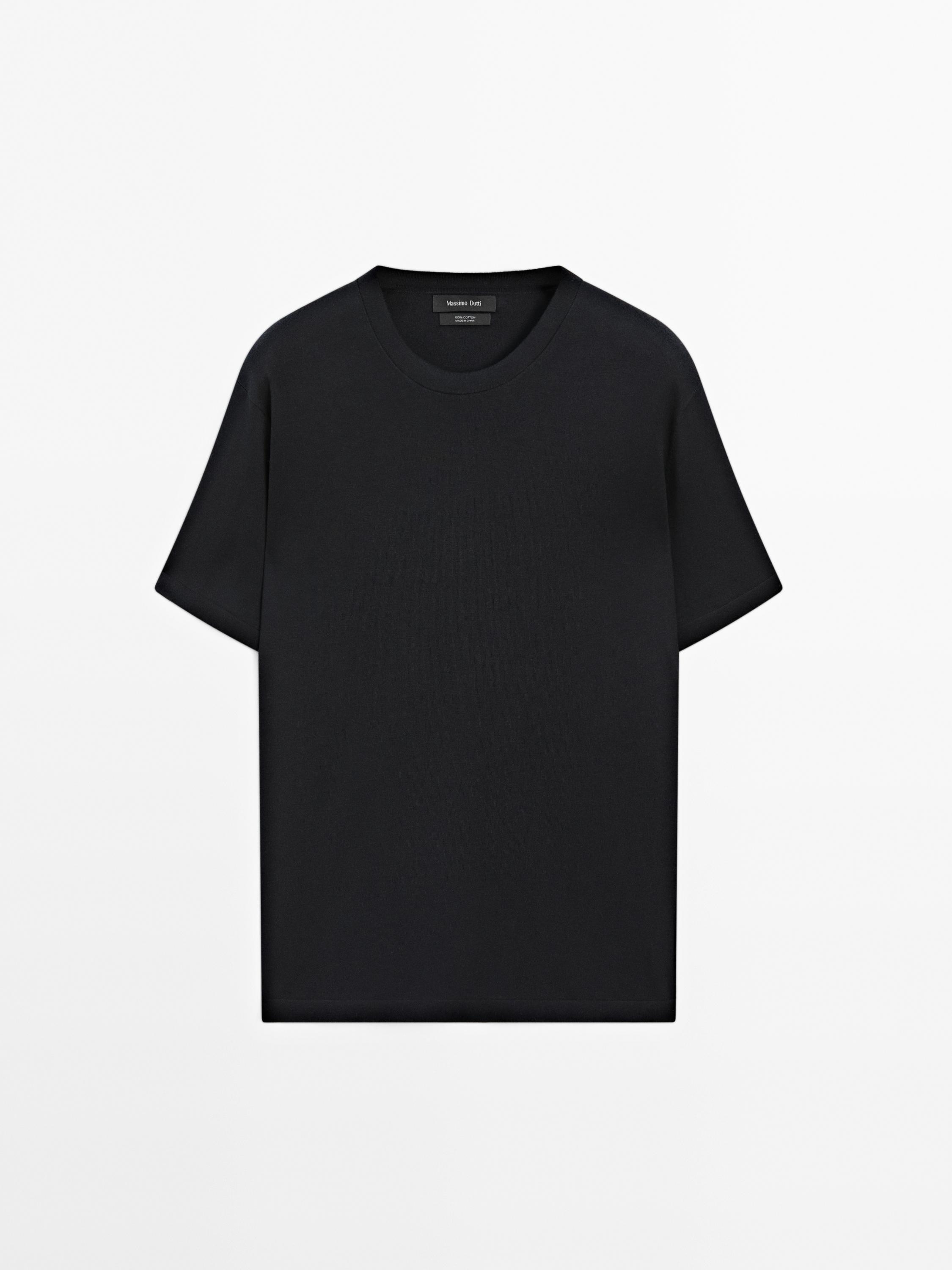 100% cotton short sleeve knit sweater