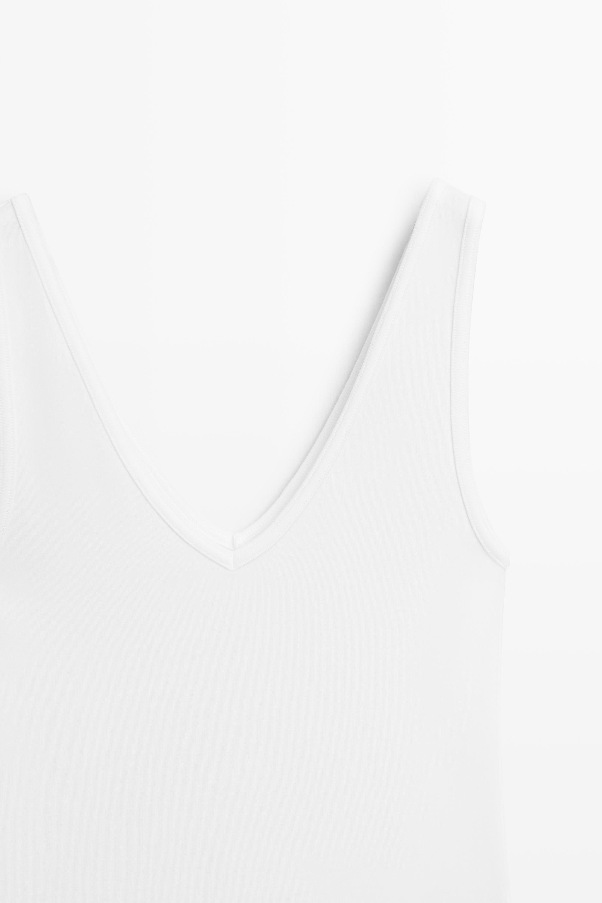 Cotton blend tank top