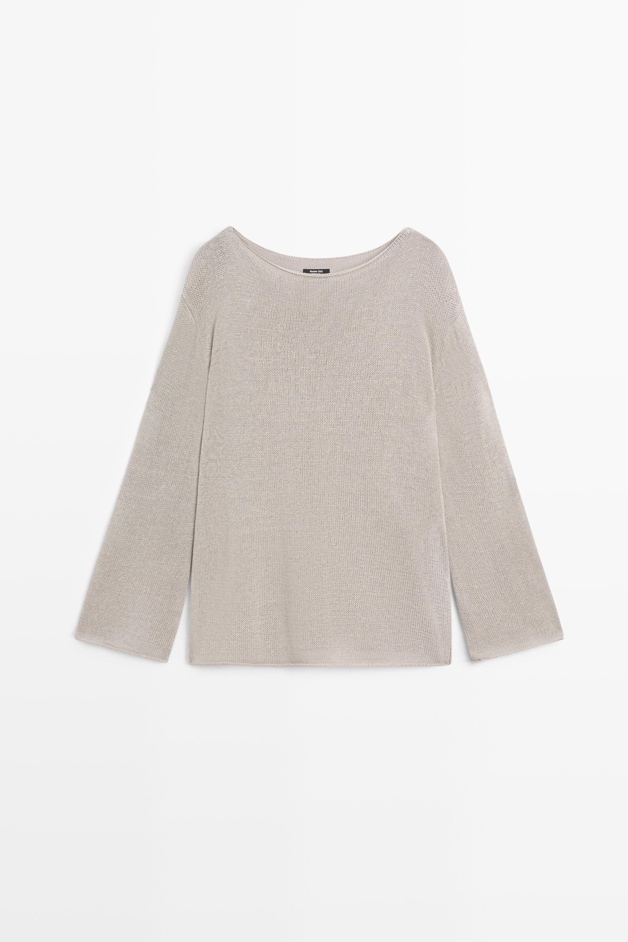 100% mercerised cotton sweater