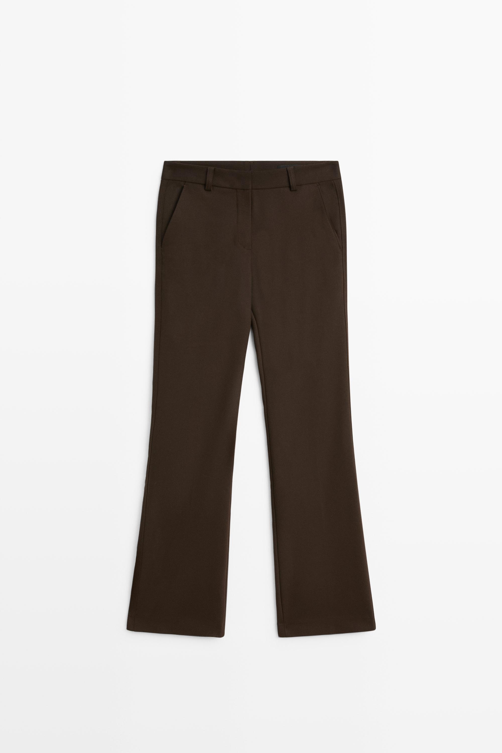 Technical flare fit pants