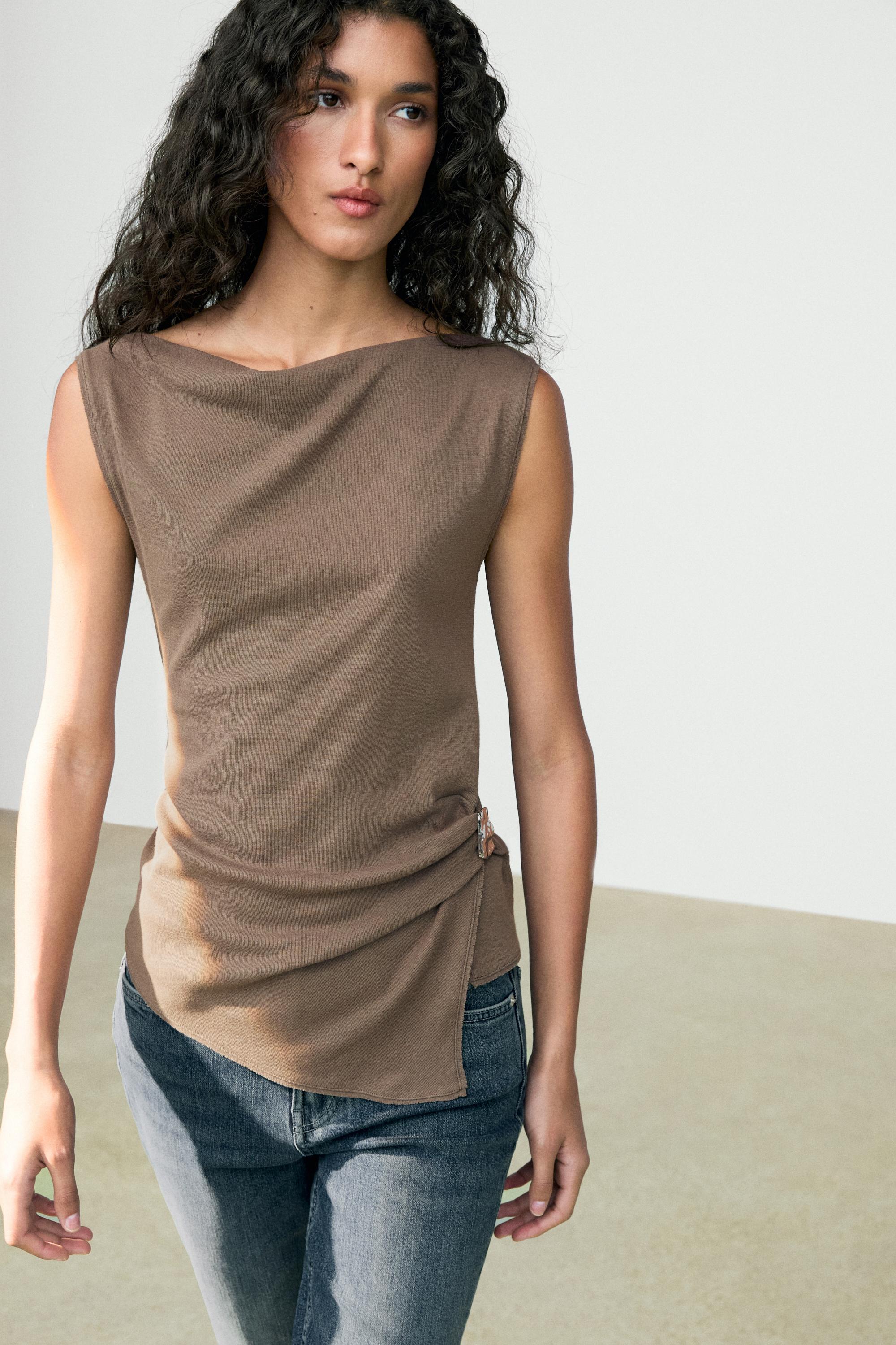 100% cotton knit top