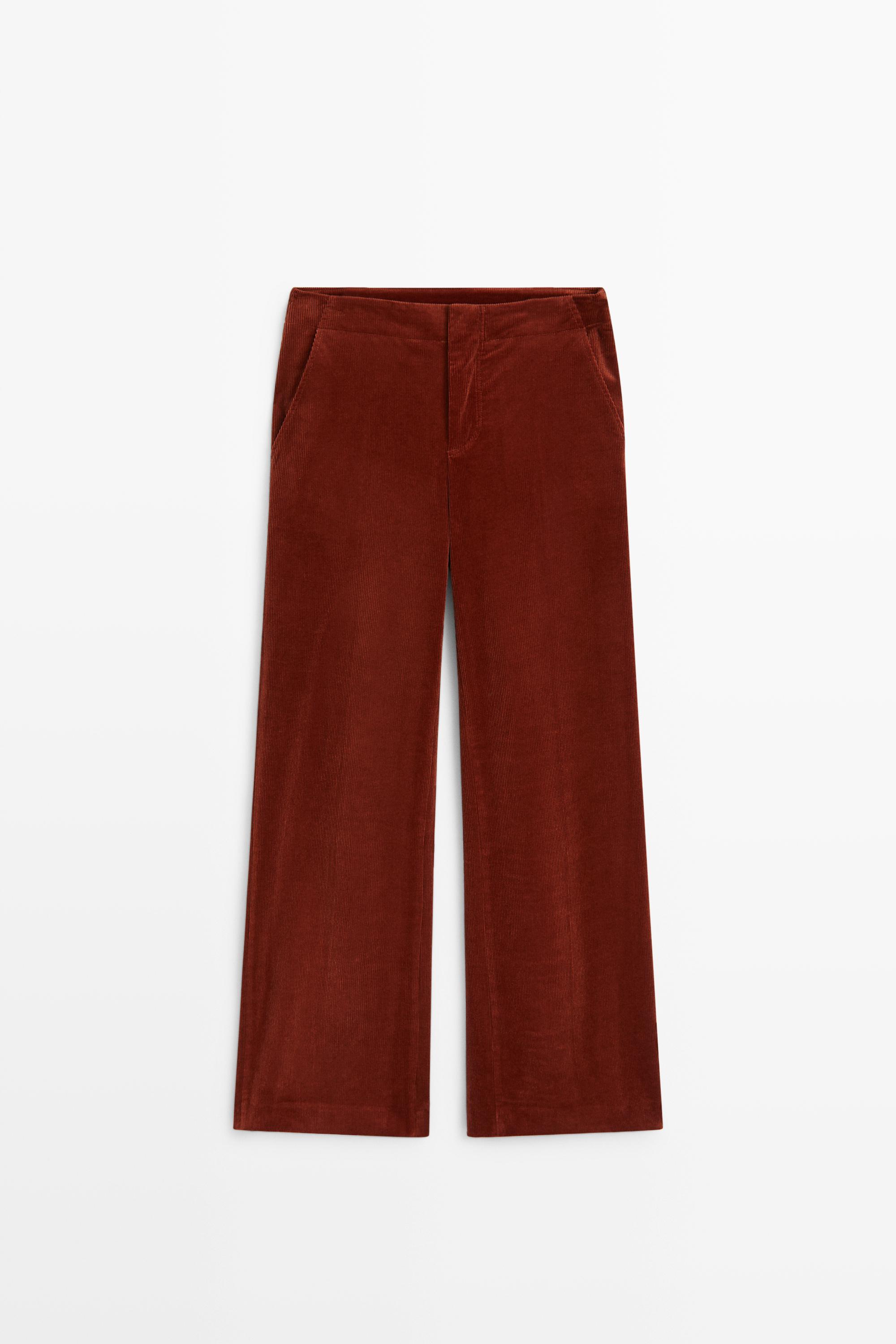 Palazzo corduroy pants