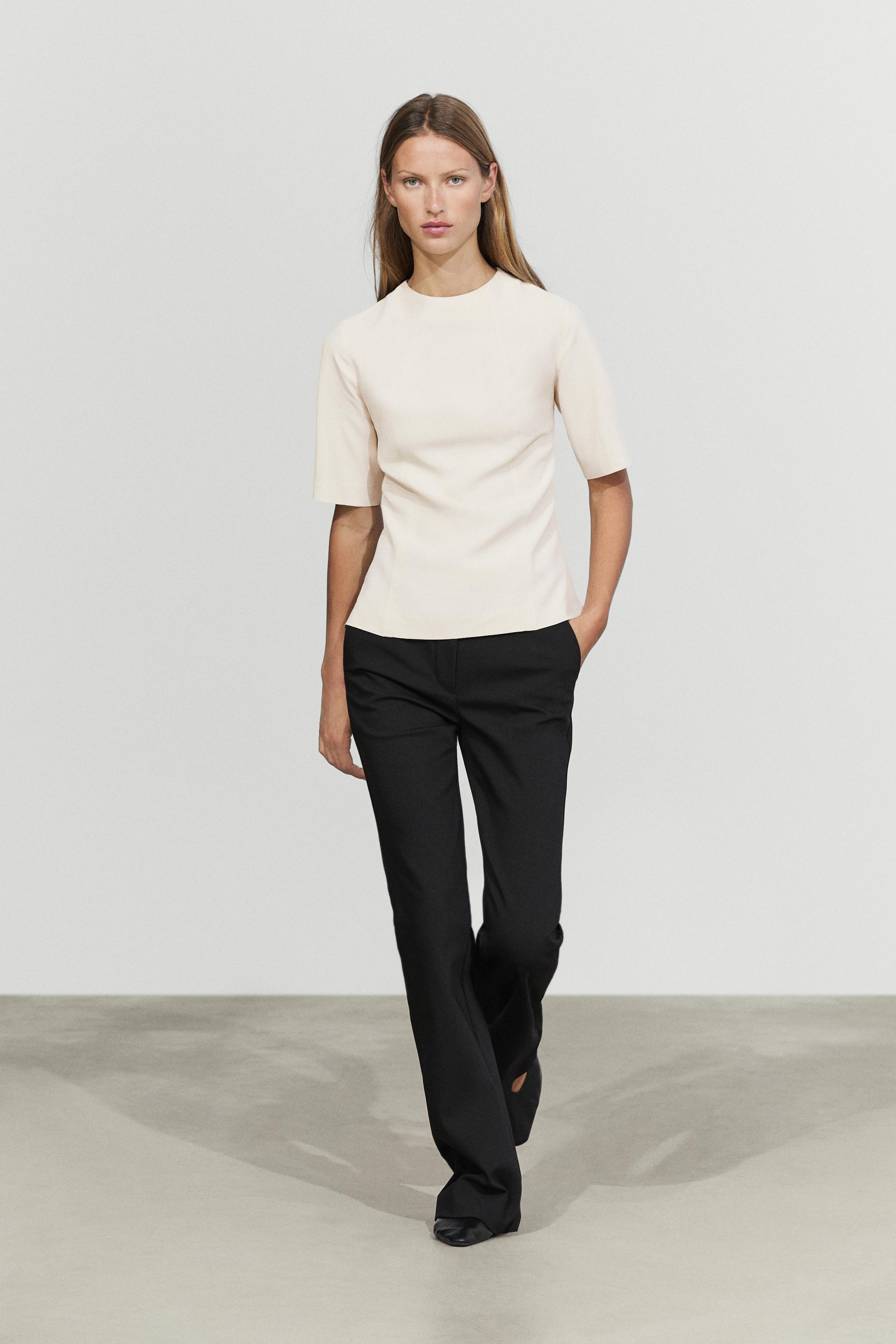 Technical flare fit pants
