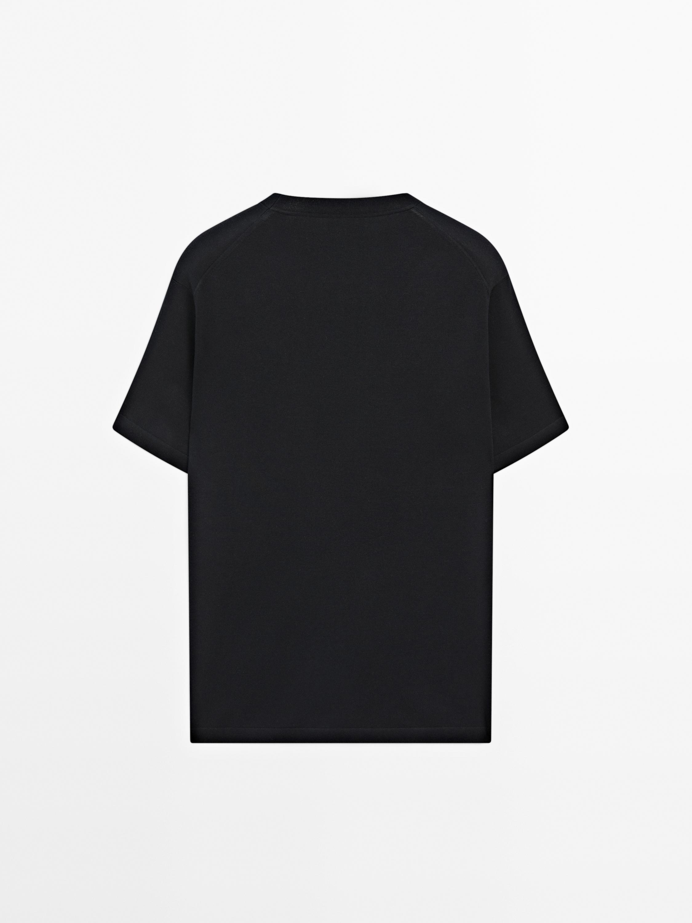 100% cotton short sleeve knit sweater
