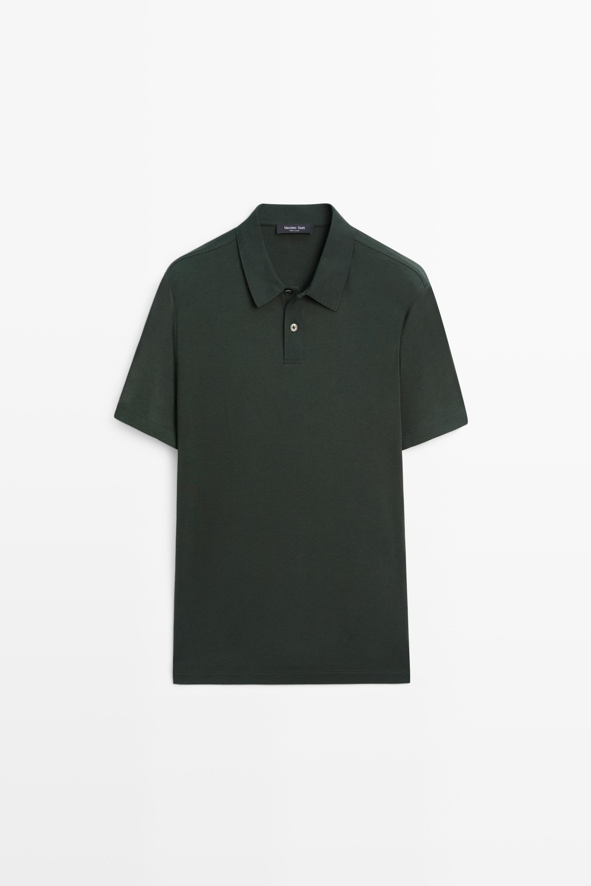 100% cotton short sleeve polo shirt