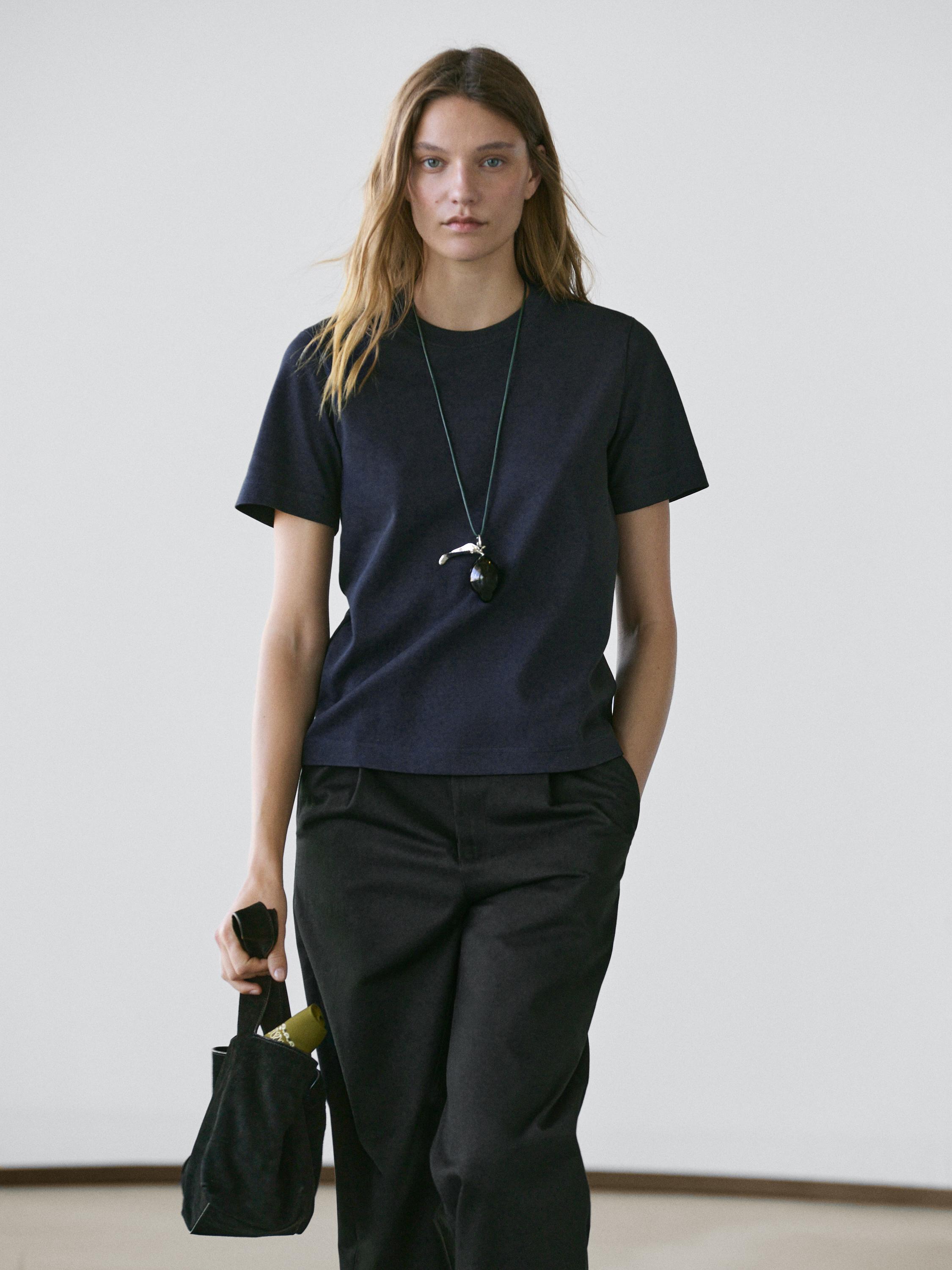 Short sleeve interlock T-shirt