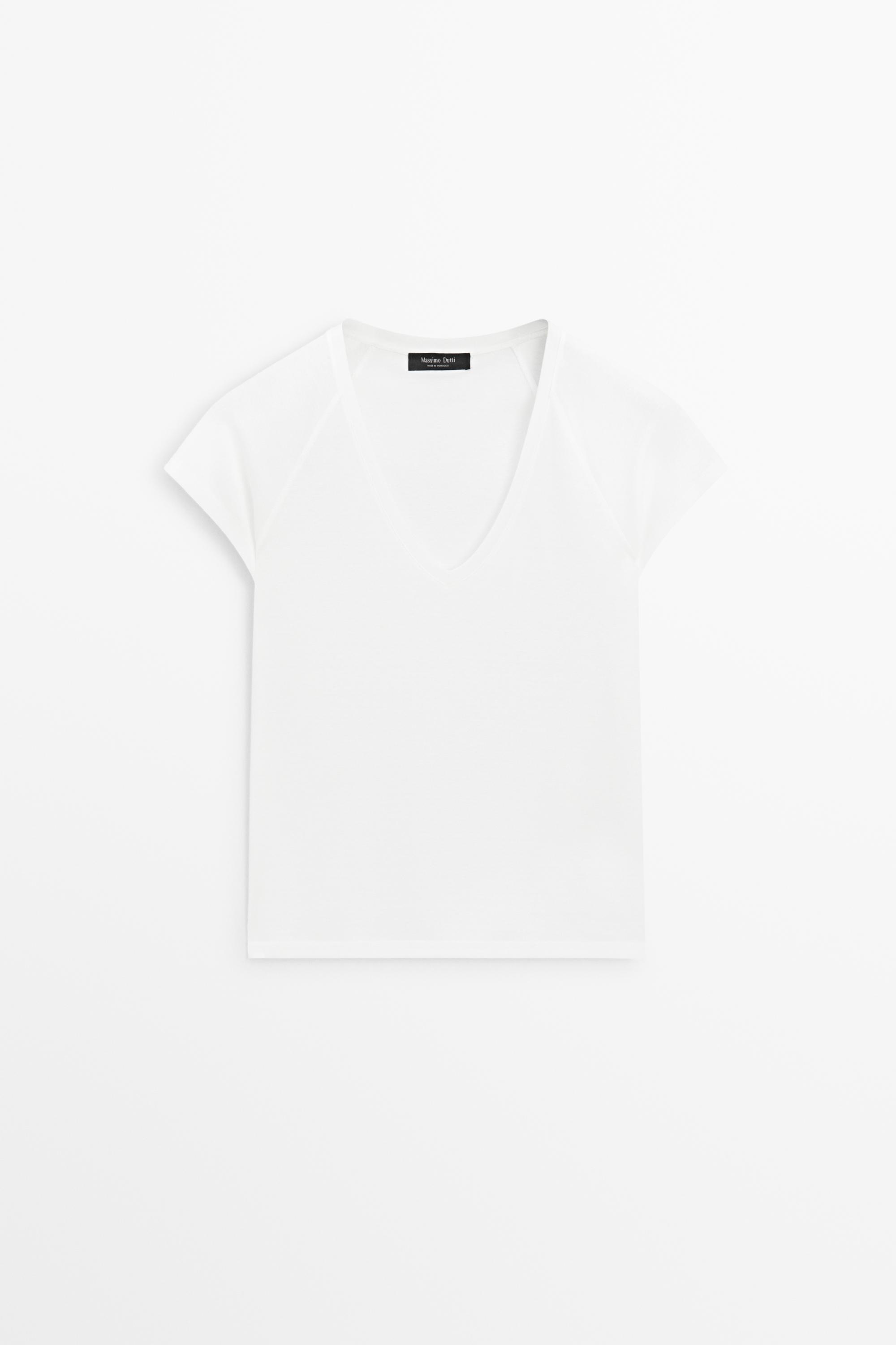 100% mercerised cotton T-shirt