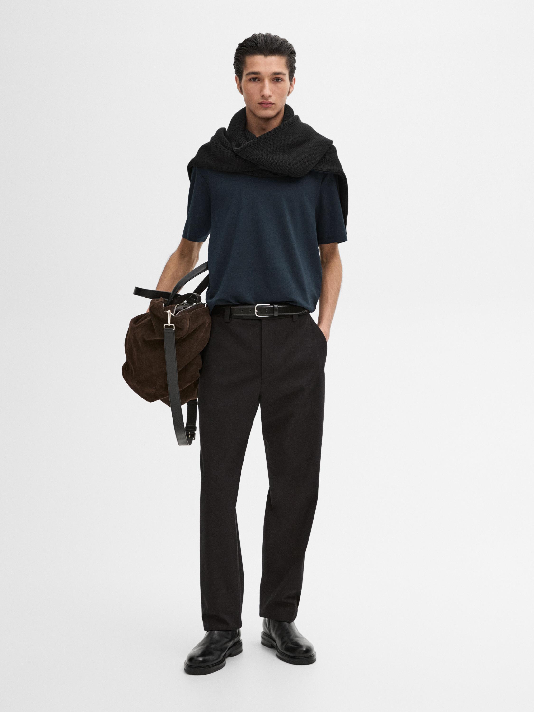 100% mercerised cotton T-shirt