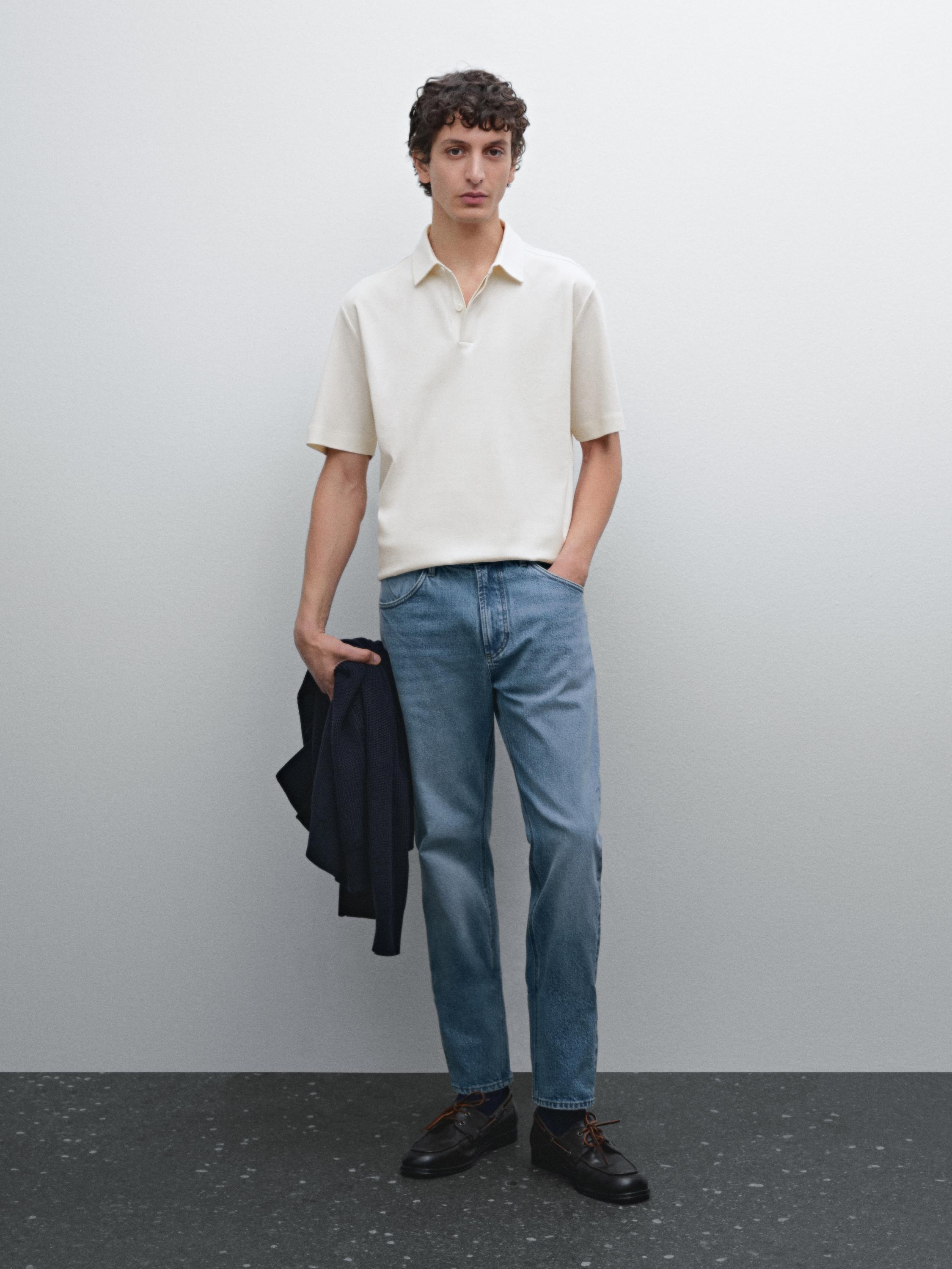 100% cotton short sleeve polo shirt