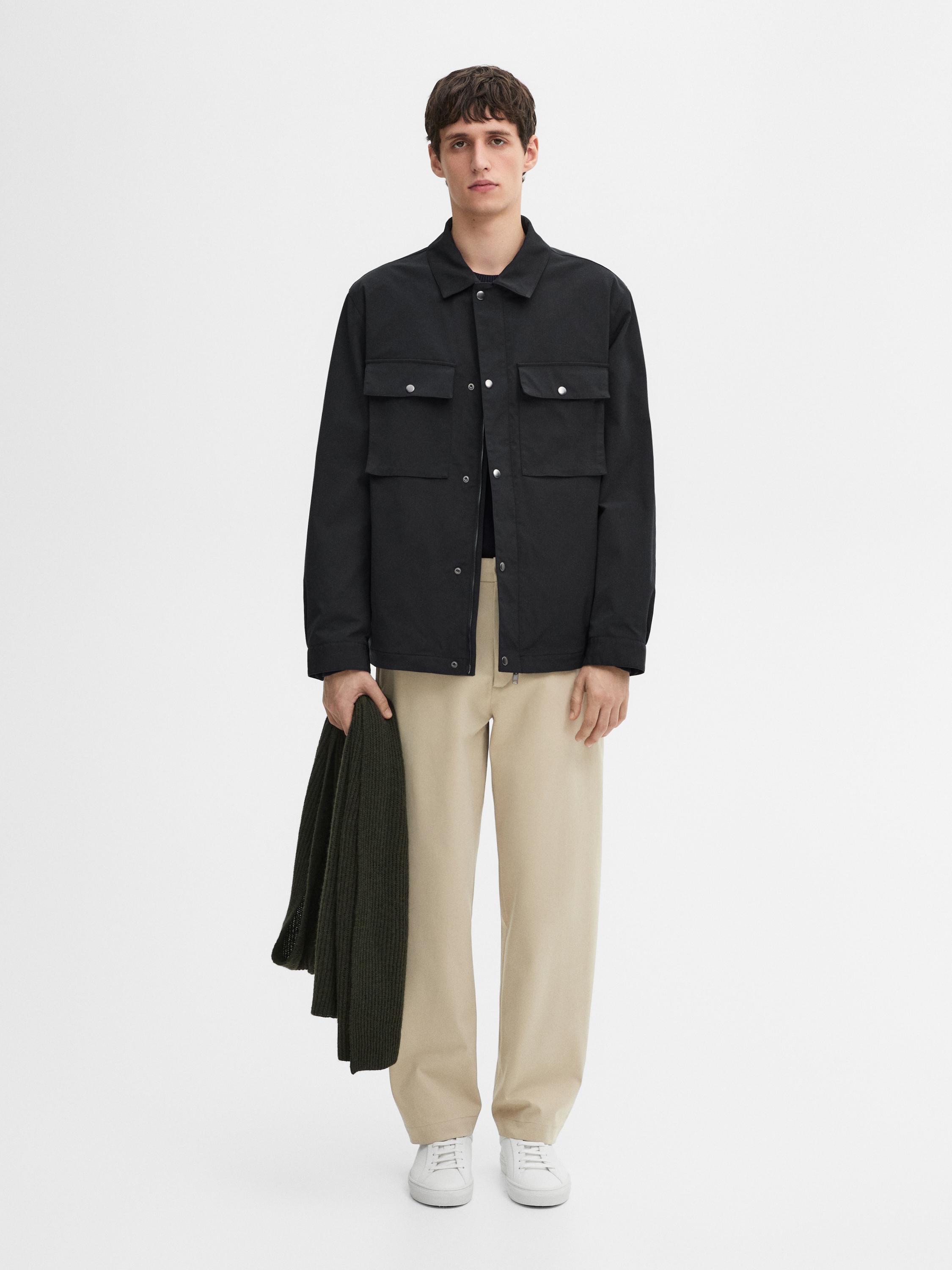 Jacket with pocket details