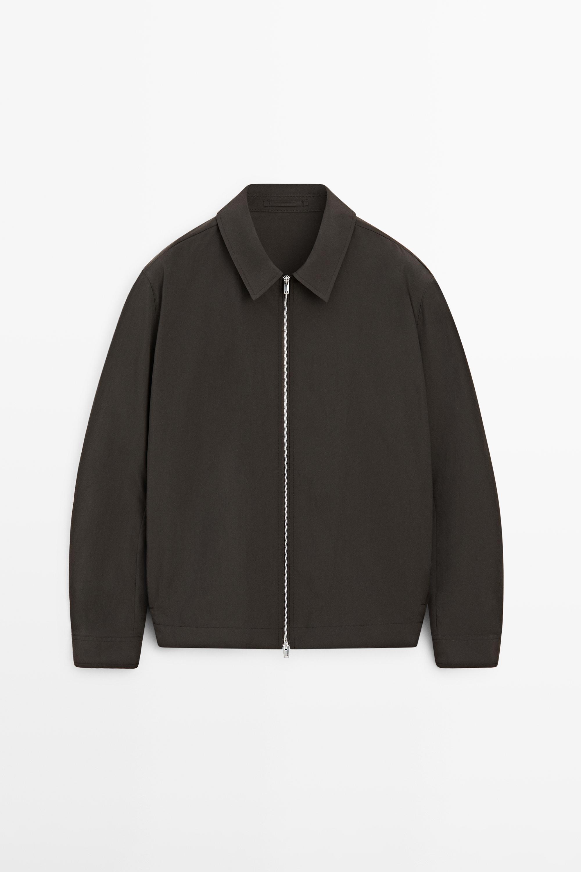 Total look cropped jacket