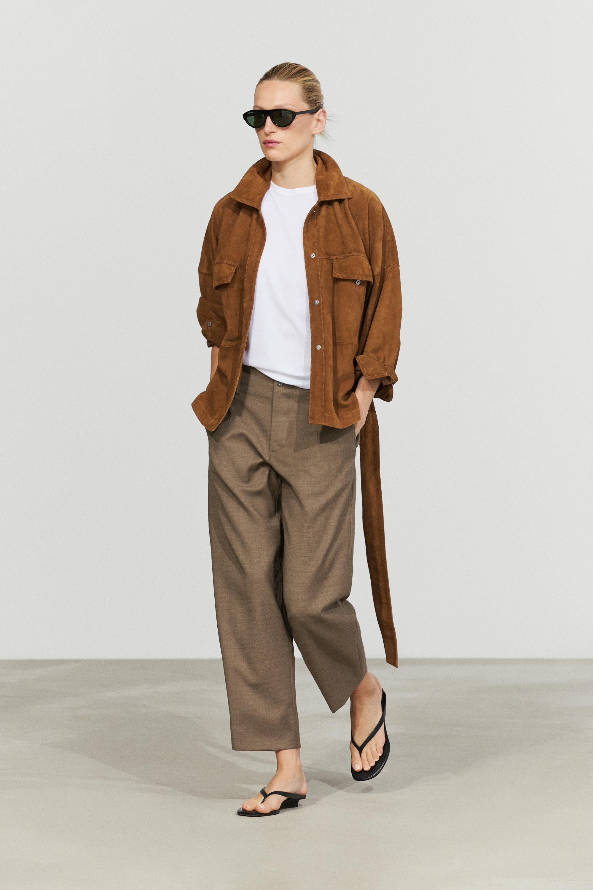 100% Wool Melange Suit Pants