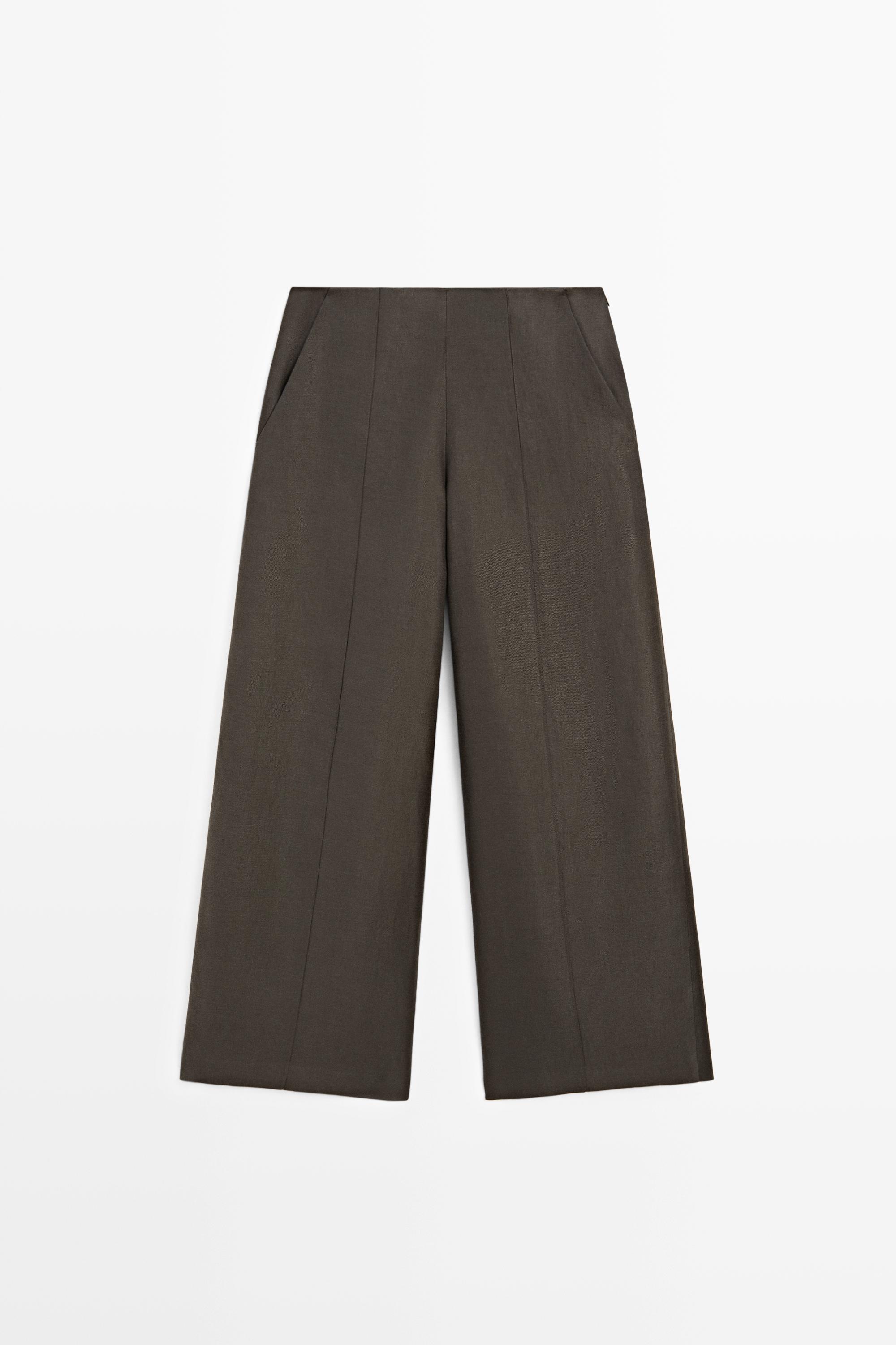 100% linen flowing pants