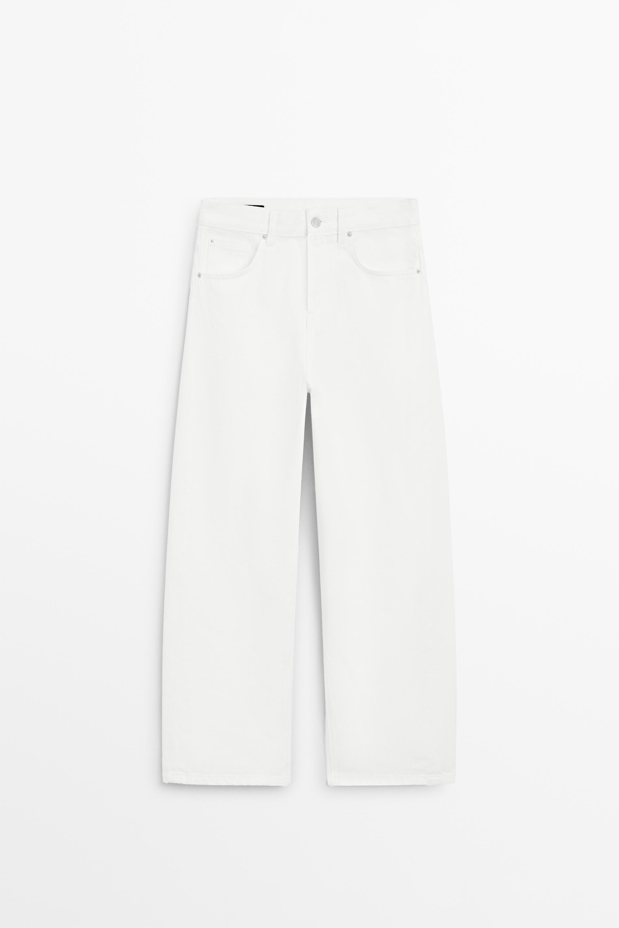 Mid-rise balloon fit jeans