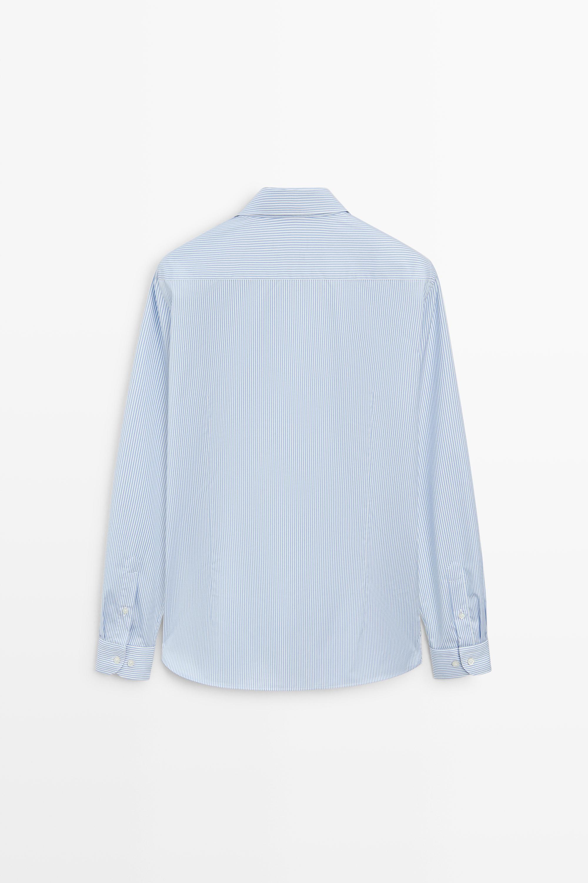 Slim fit striped tailored fit shirt
