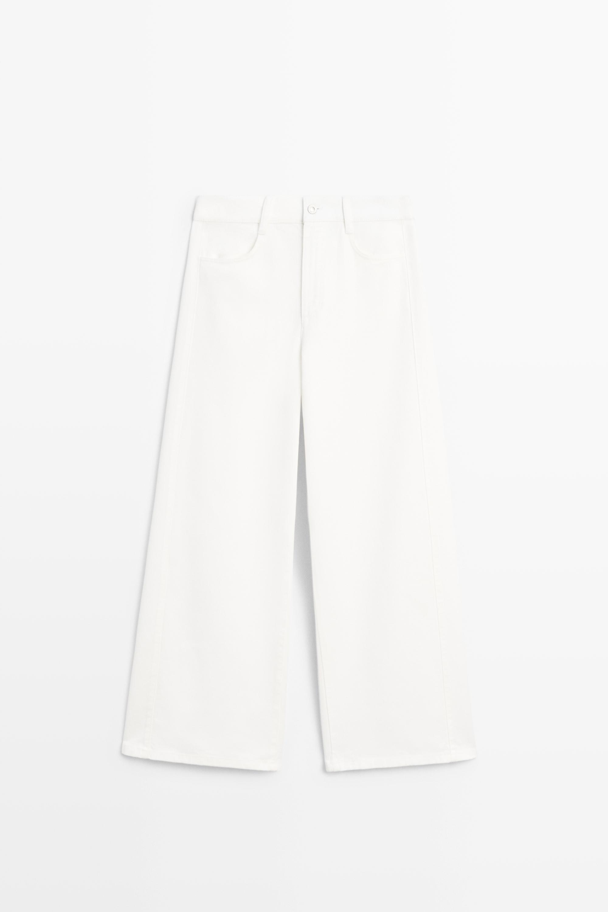 Flowy wide-leg jeans