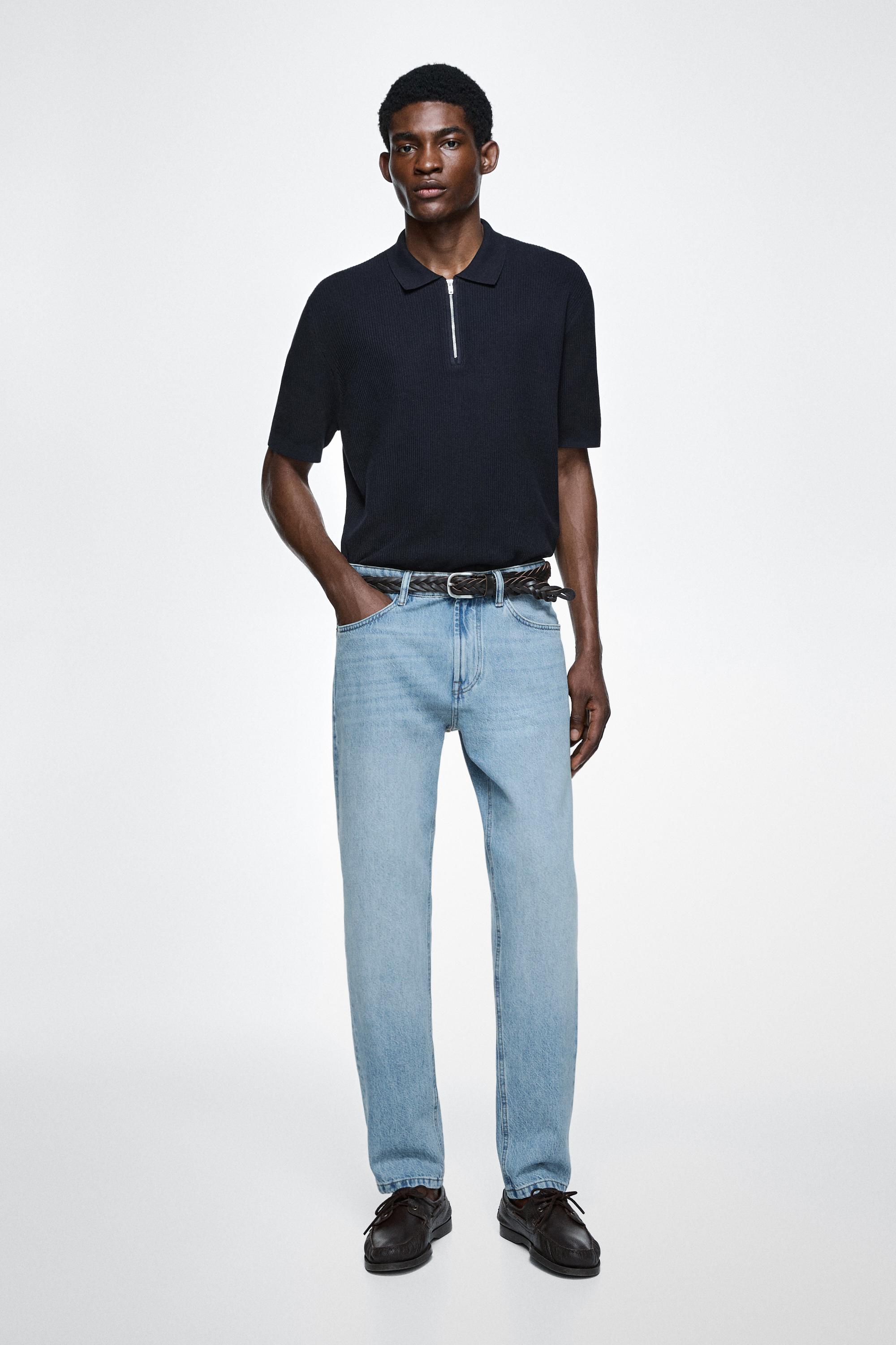 Tapered fit jeans