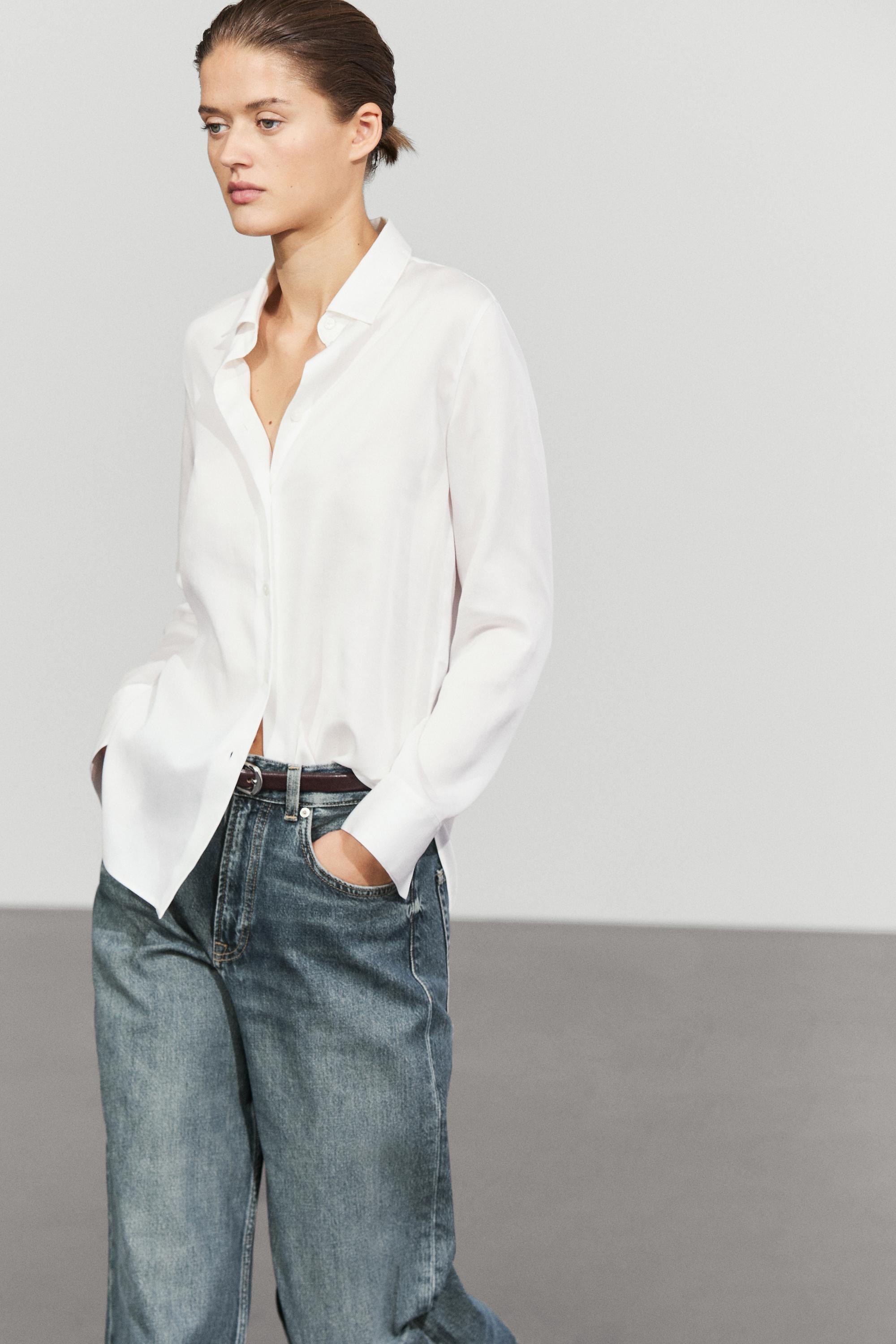 Fluid lyocell shirt