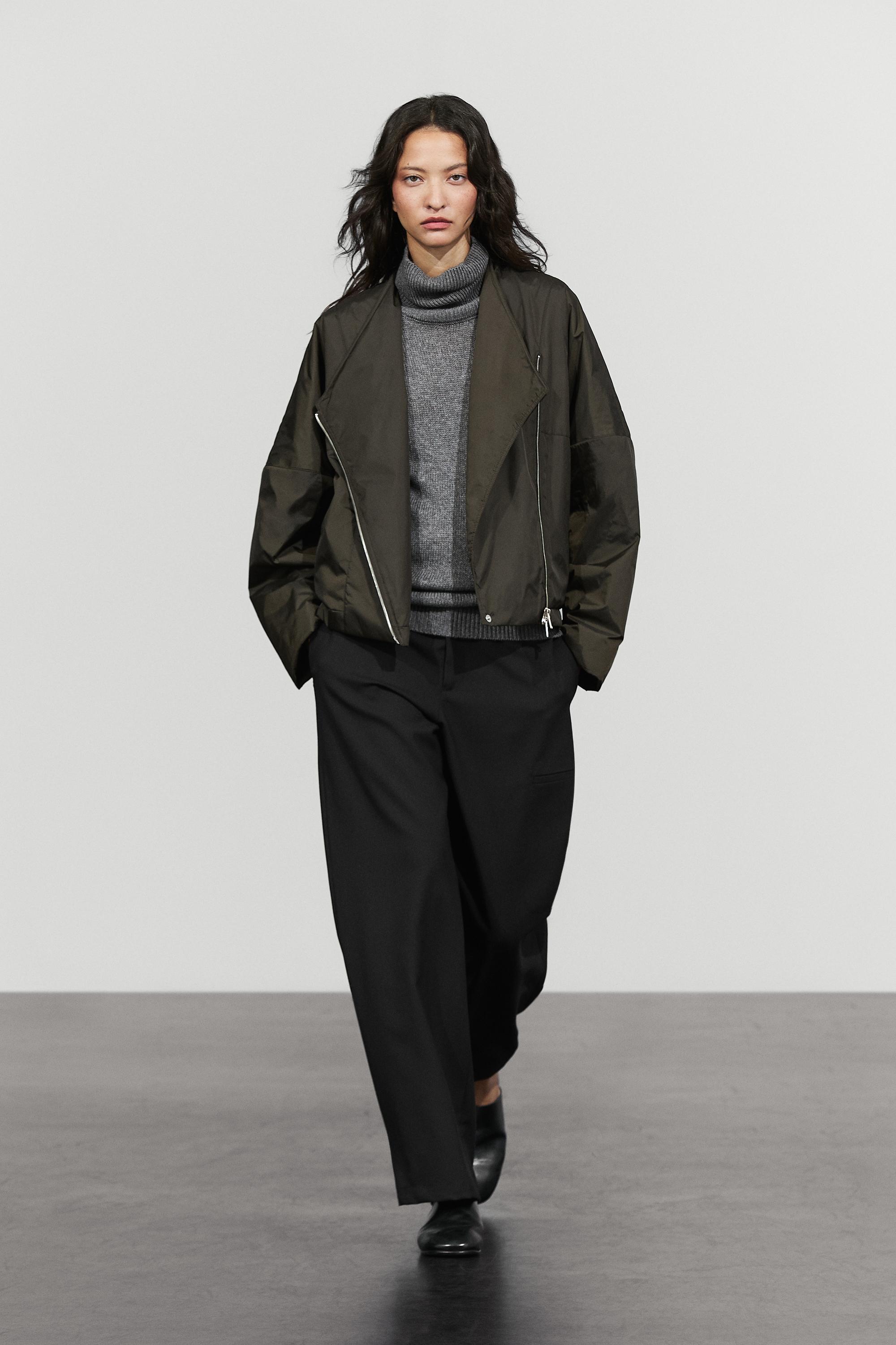 Lightweight suede quilted bomber jacket