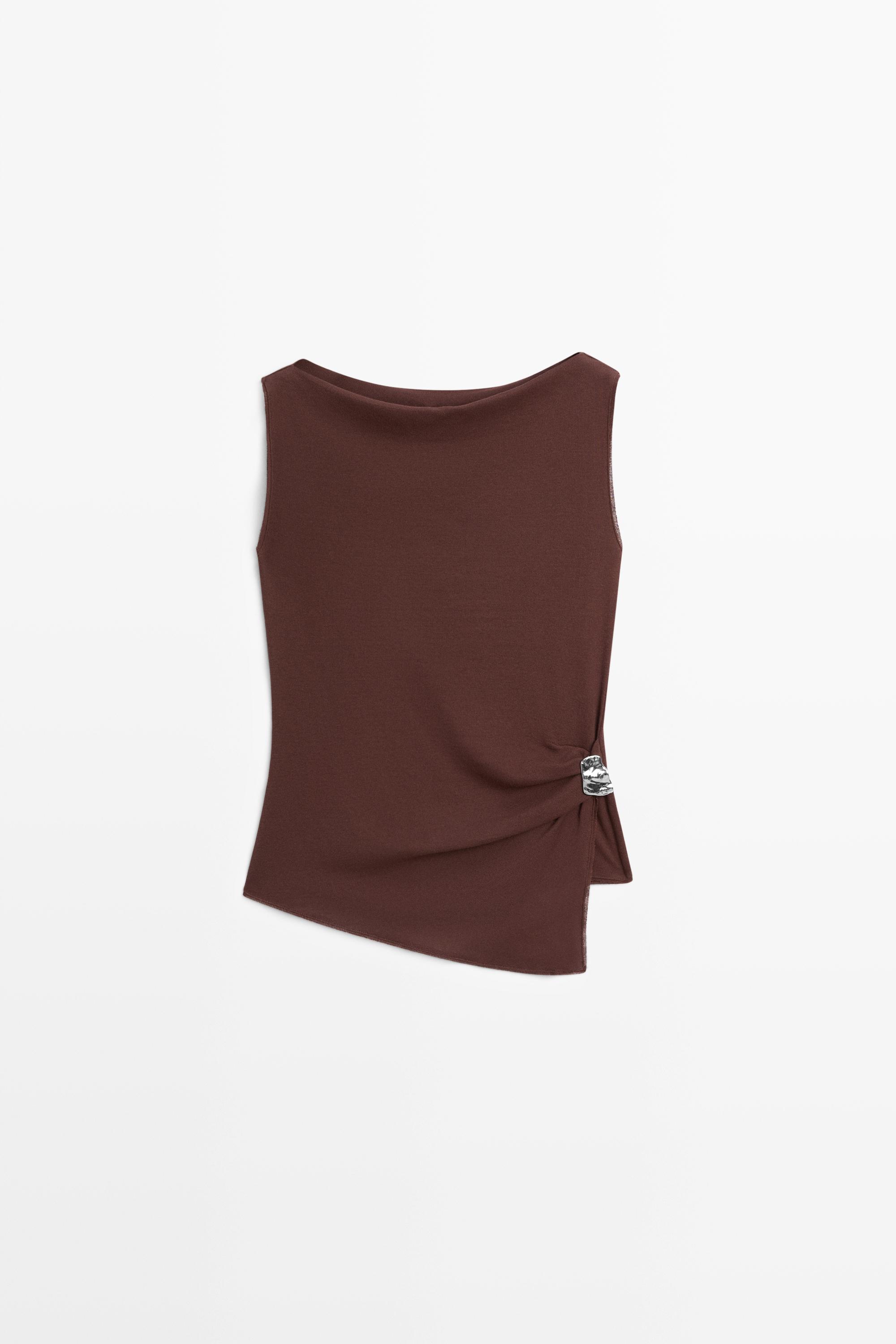 100% cotton knit top