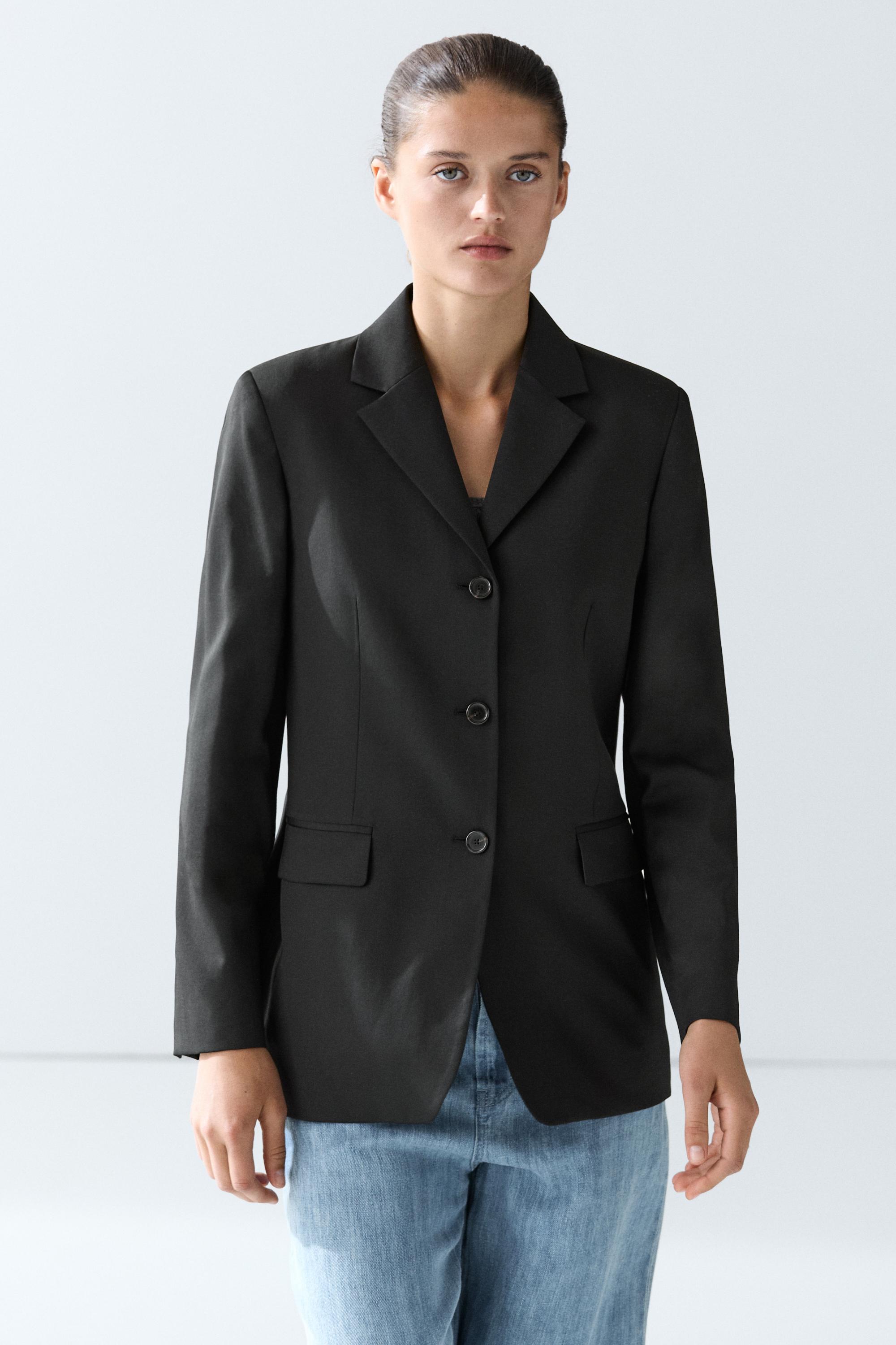 100% cool wool blazer