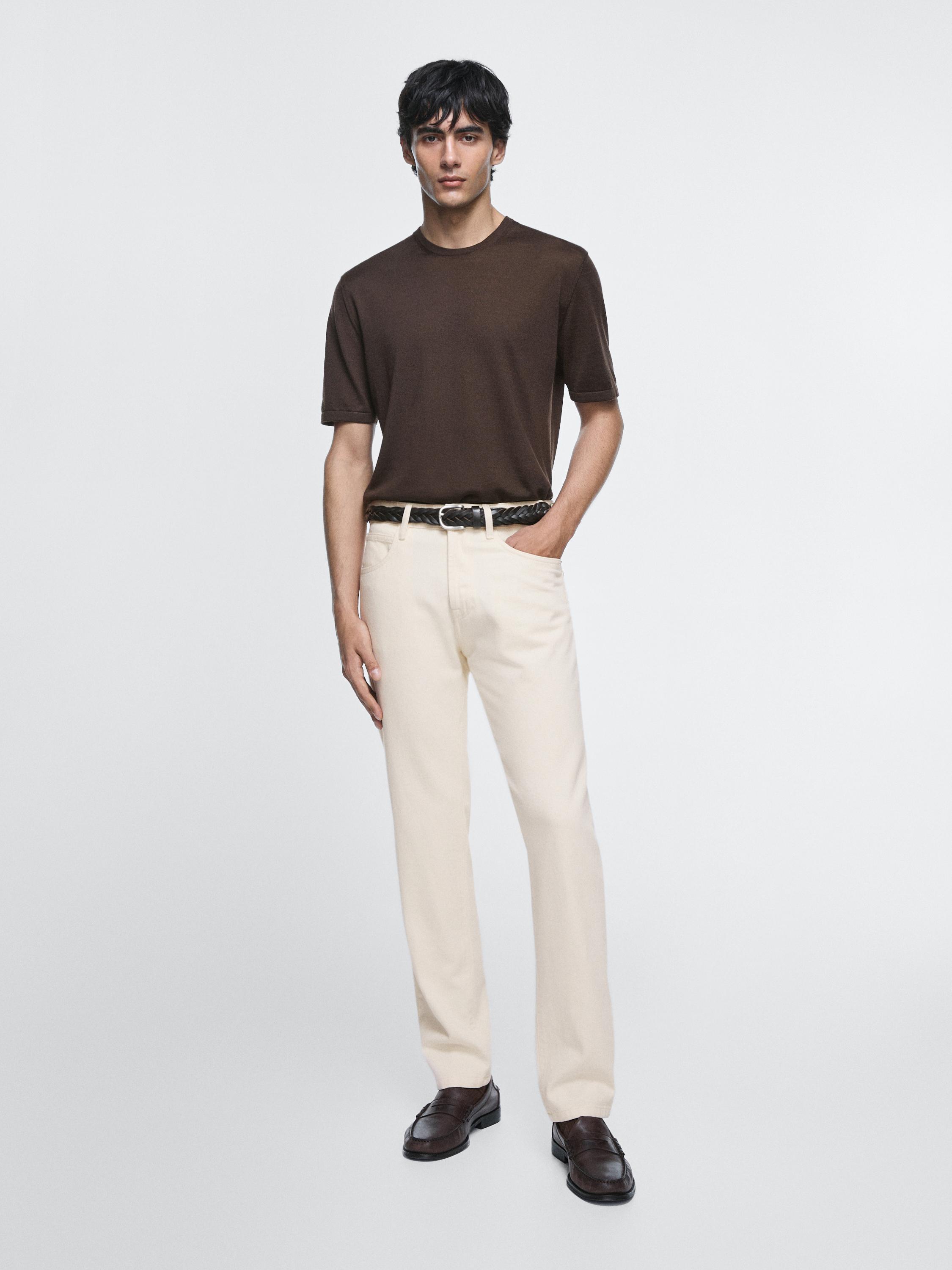 Tapered fit jeans
