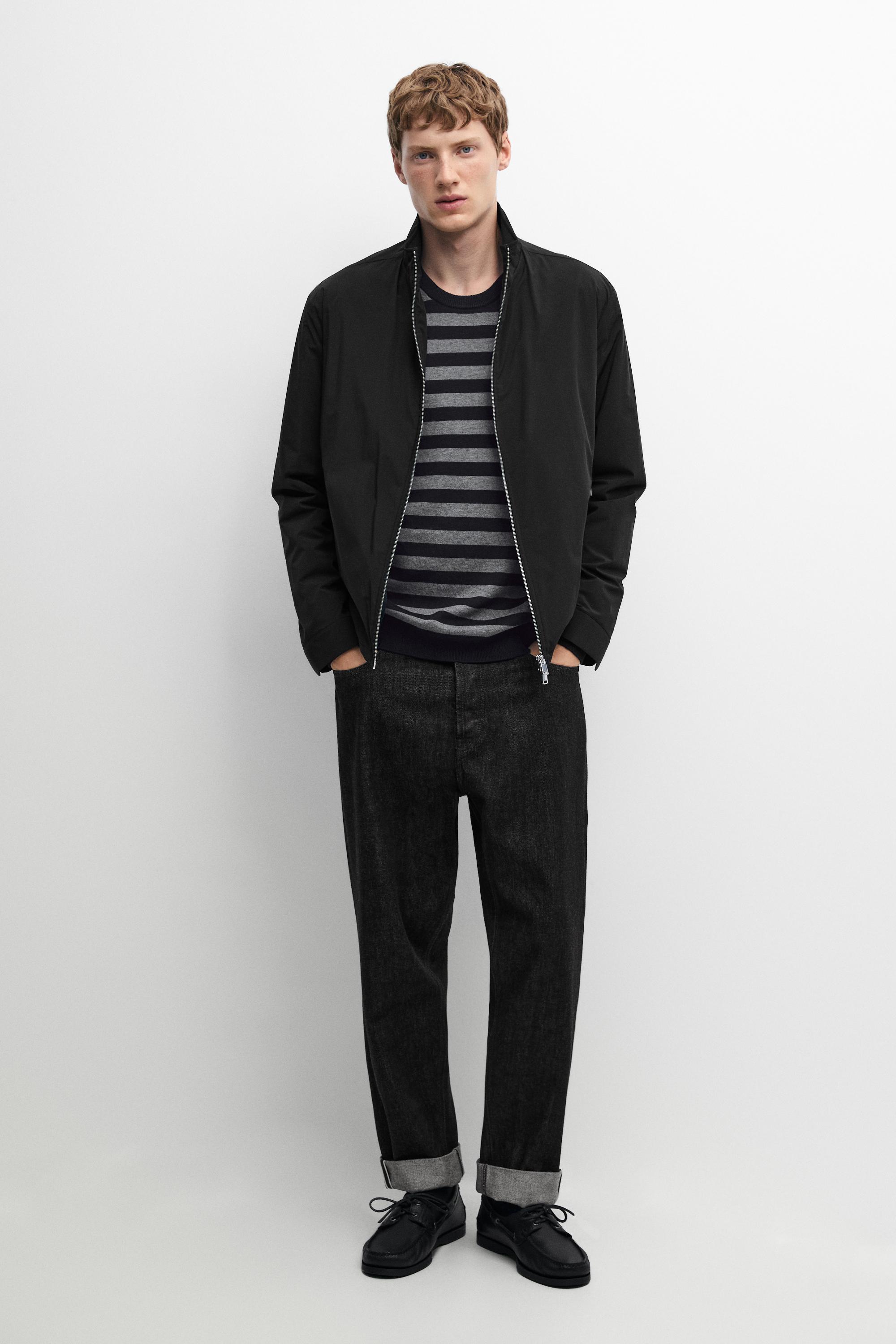 Technical jacket with pocket detail