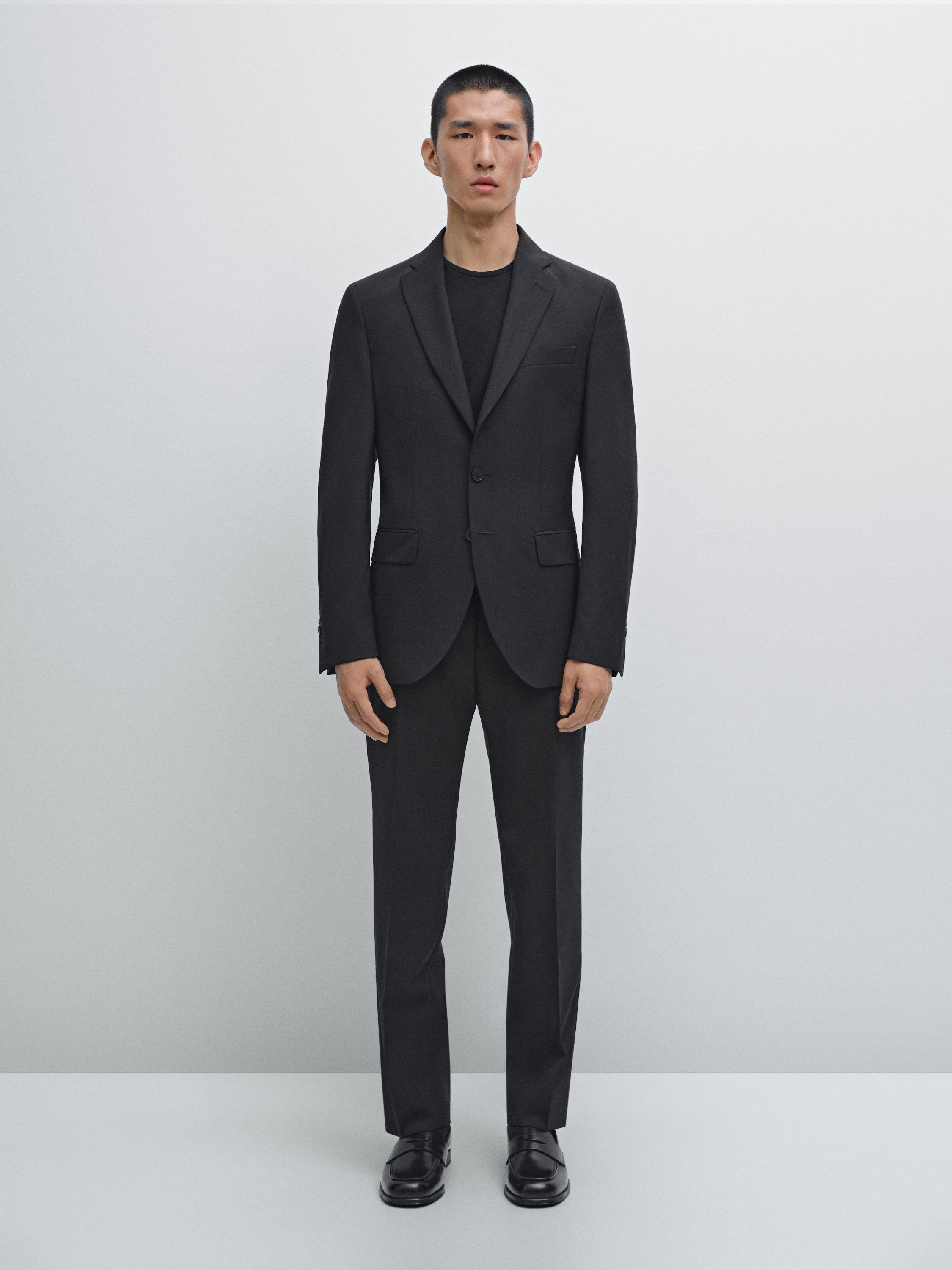 Suit trousers 100% wool