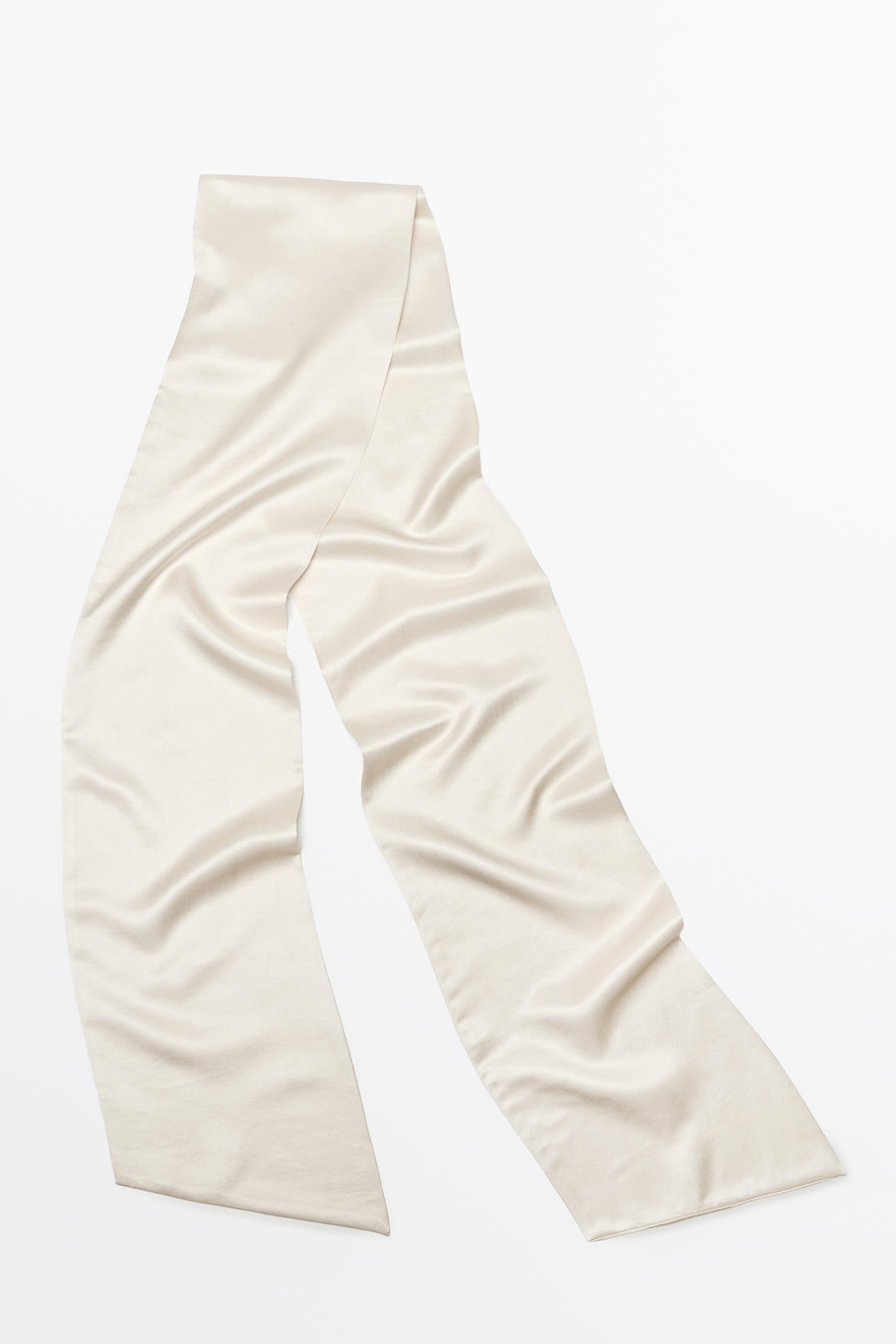 Satin scarf