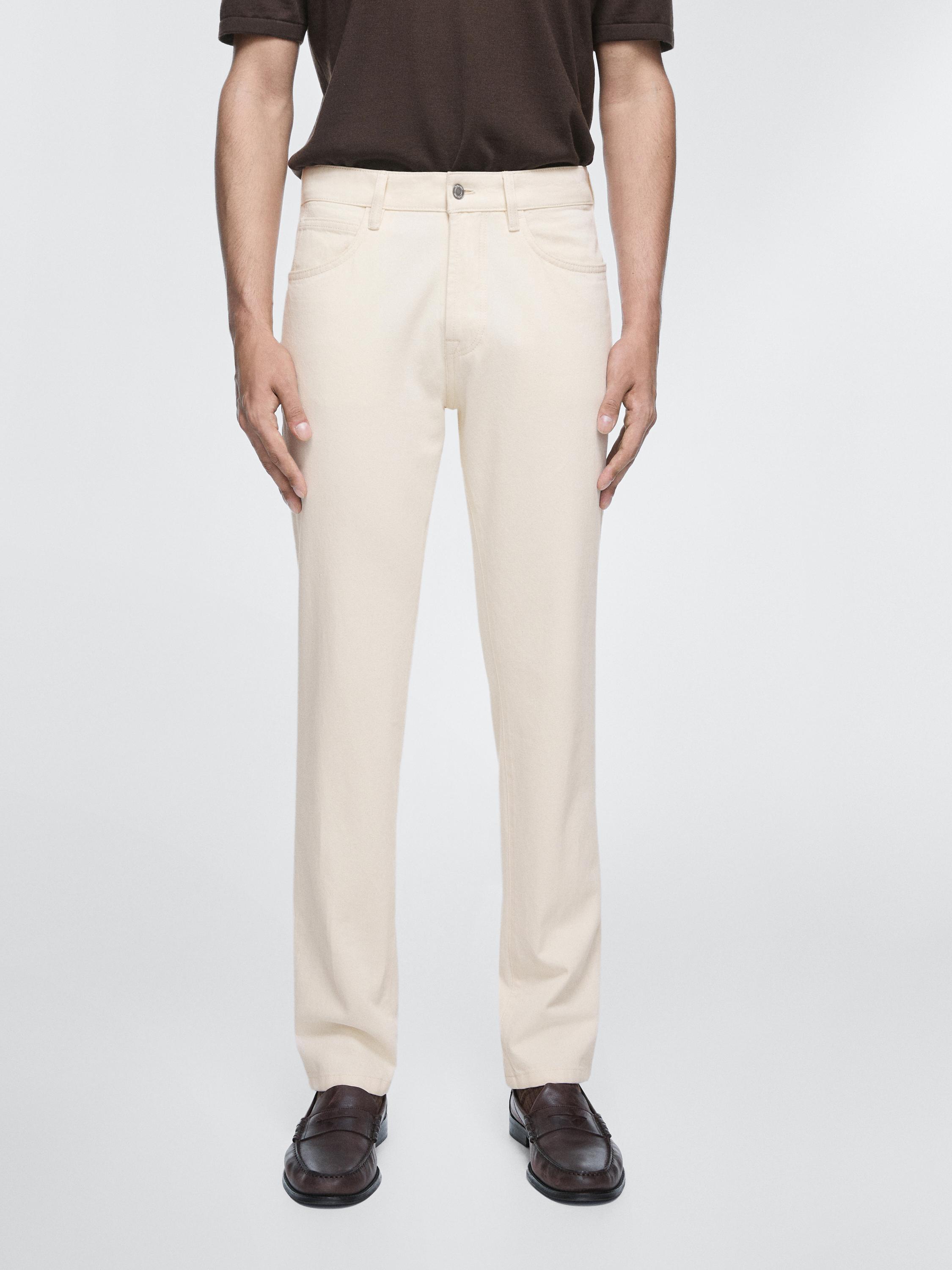 Tapered fit jeans