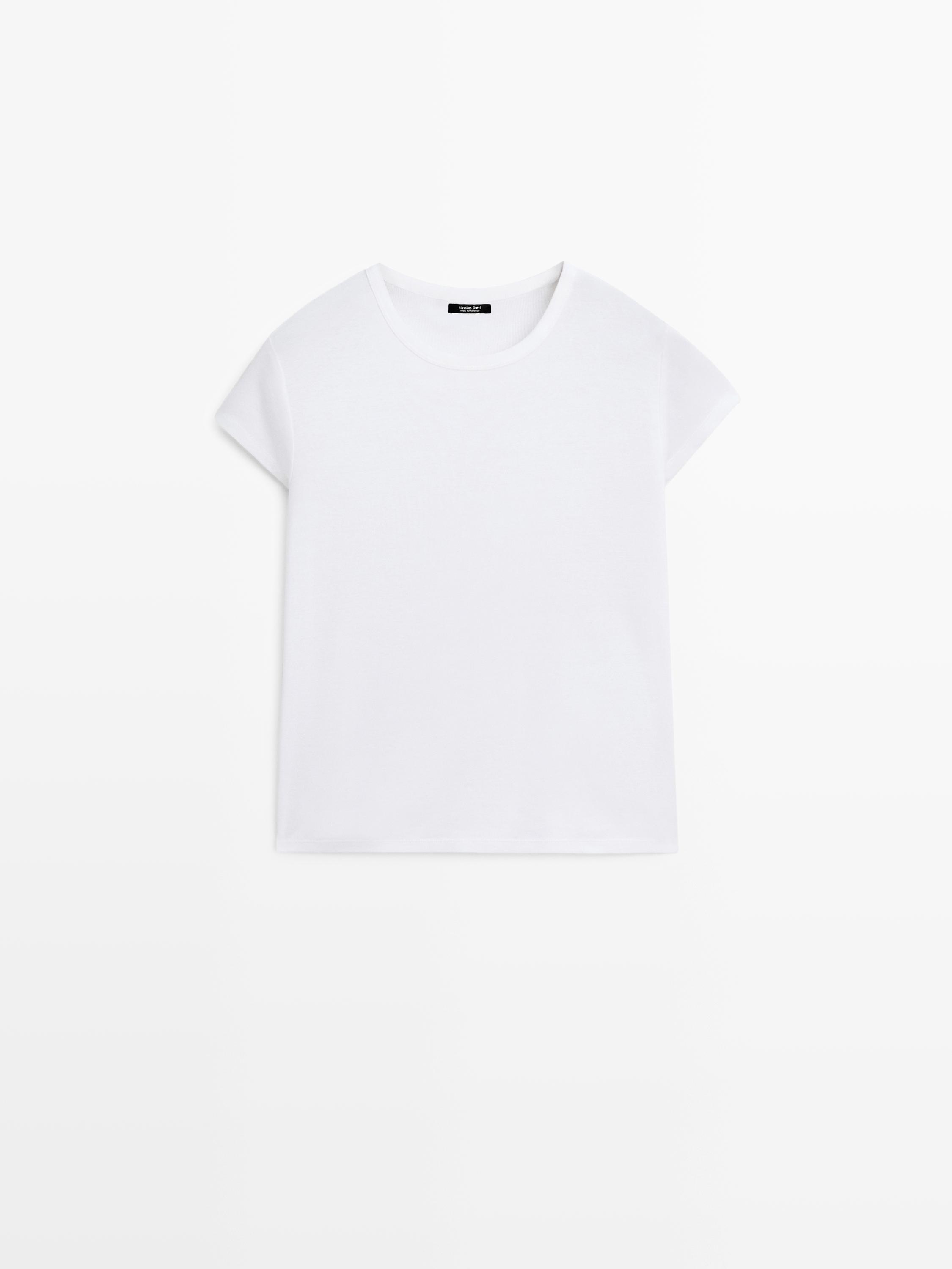 100% mercerised cotton short sleeve T-shirt