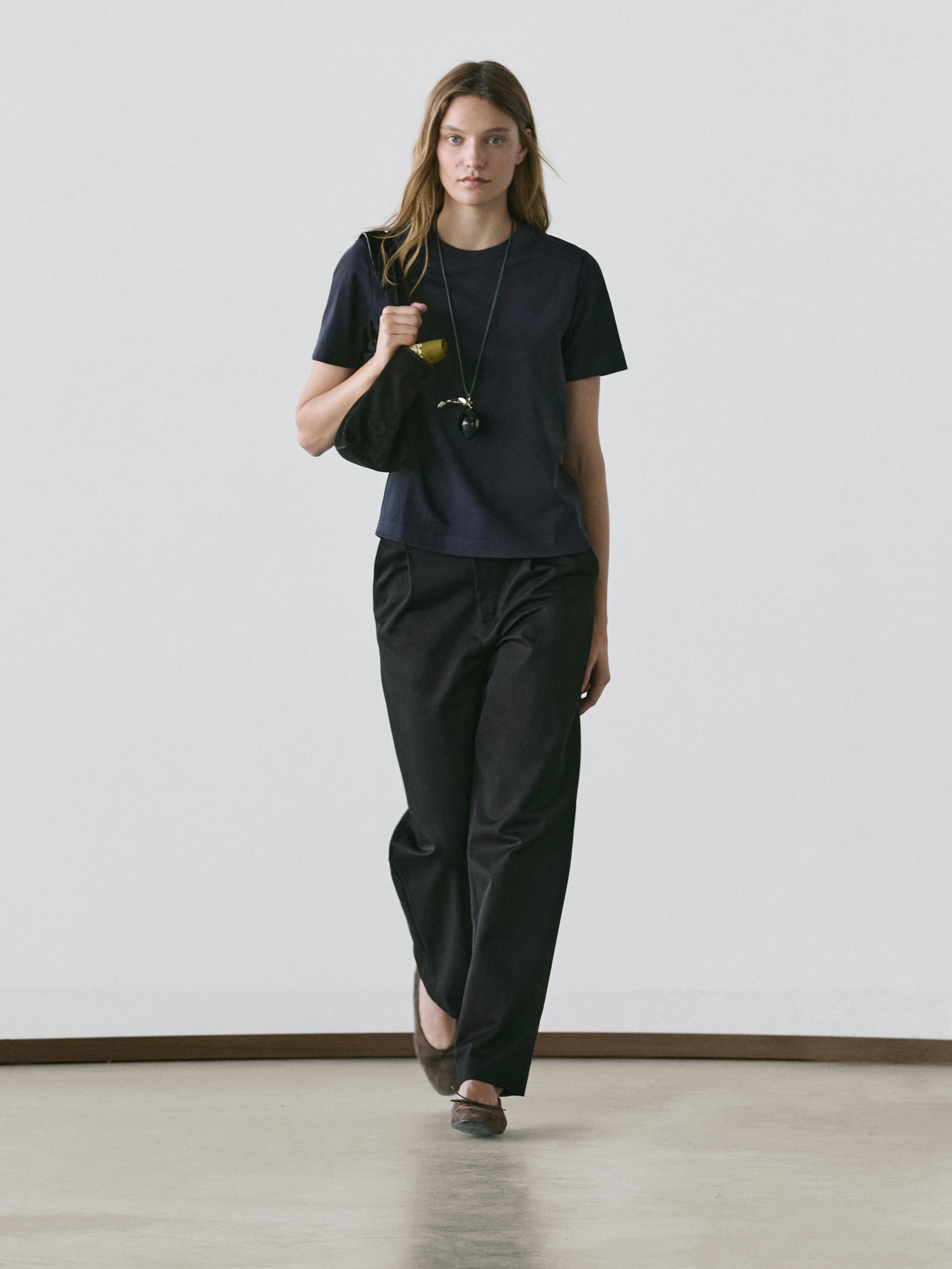 Short sleeve interlock T-shirt