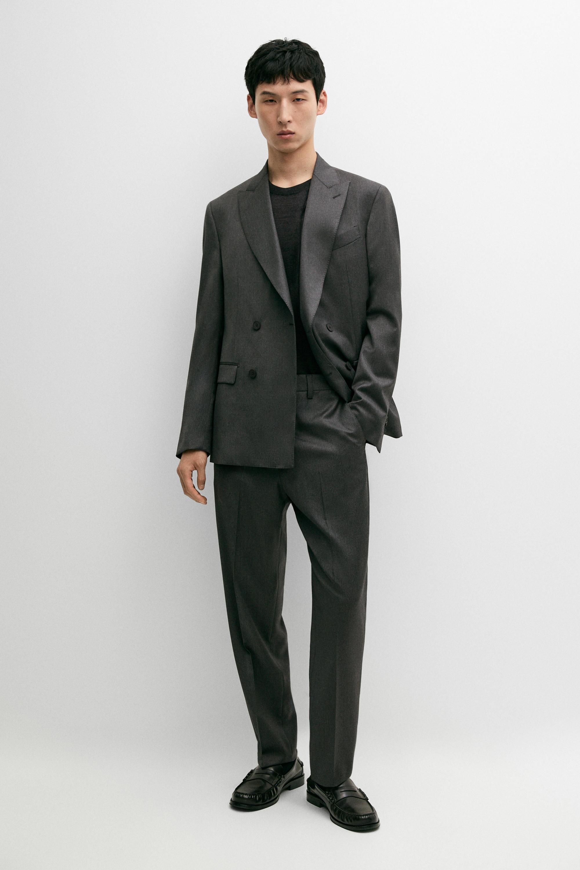 100% Cool Wool Suit Pants