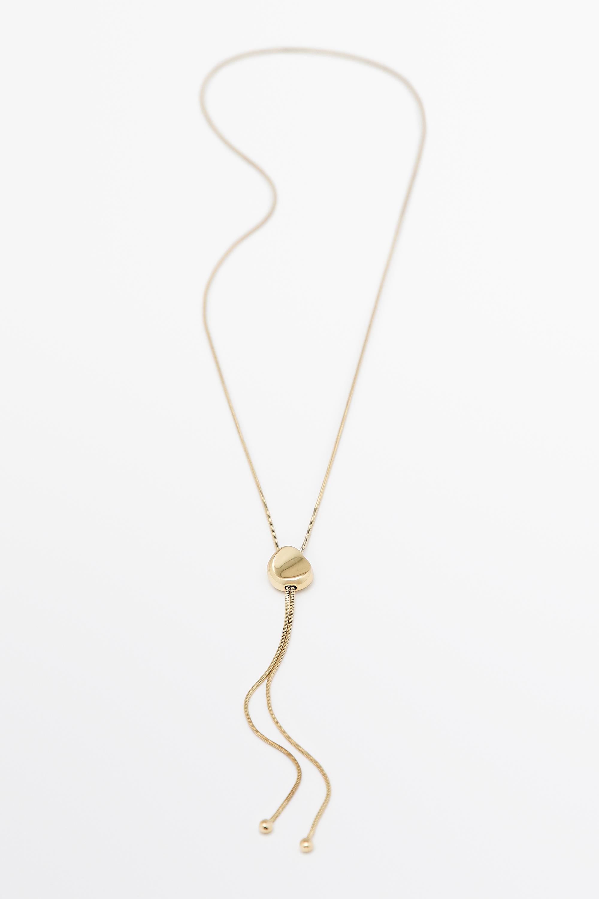 Lariat necklace